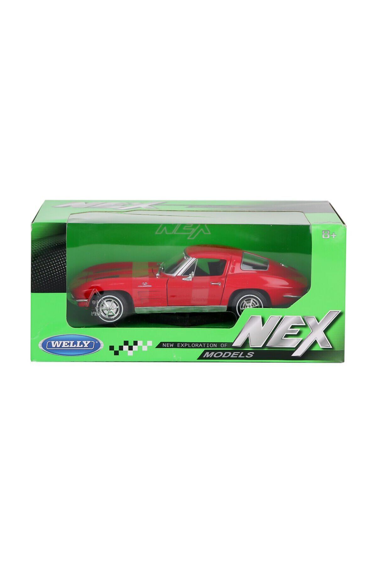 BYR Fırsat Byr 24073 Welly Chevrolet Corvette 1963 1:24 - Oyuncak Yeni