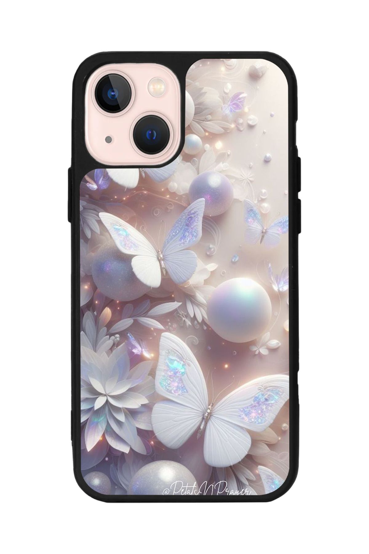 Aksel Kılıf Apple iPhone 15 Plus Uyumlu Baskılı,Mat Siyah,Yumuşak Silikon,Koruyucu,Şok Emici Kapak,Kılıf