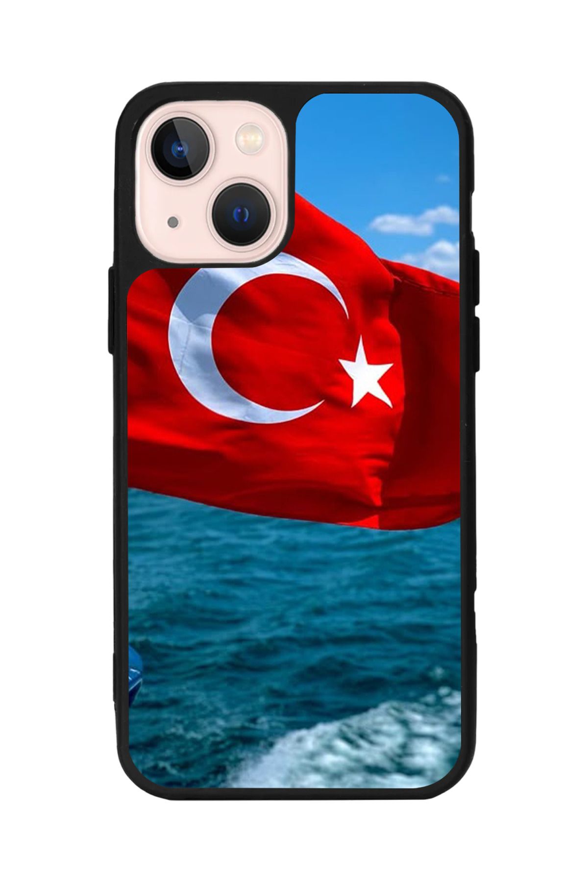 Aksel Kılıf Apple iPhone 15 Plus Uyumlu Baskılı,Mat Siyah,Yumuşak Silikon,Koruyucu,Şok Emici Kapak,Kılıf