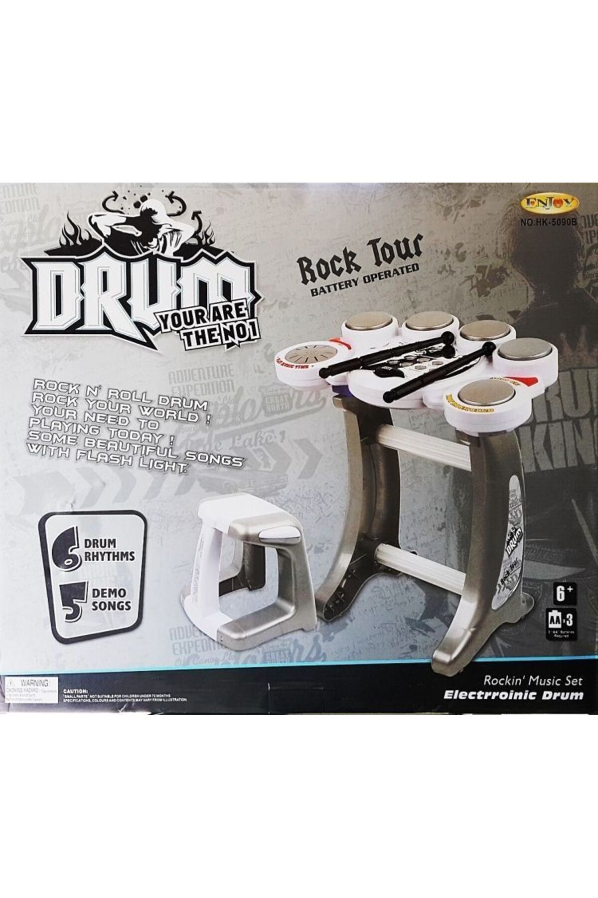 BYR Fırsat Byr Drum Rock Elektronik Bateri Yeni