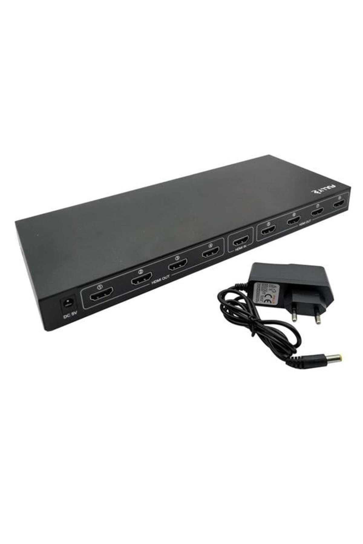 Roses Store Fully G-538J 8 Port Hdmi Splitter Dağıtıcı