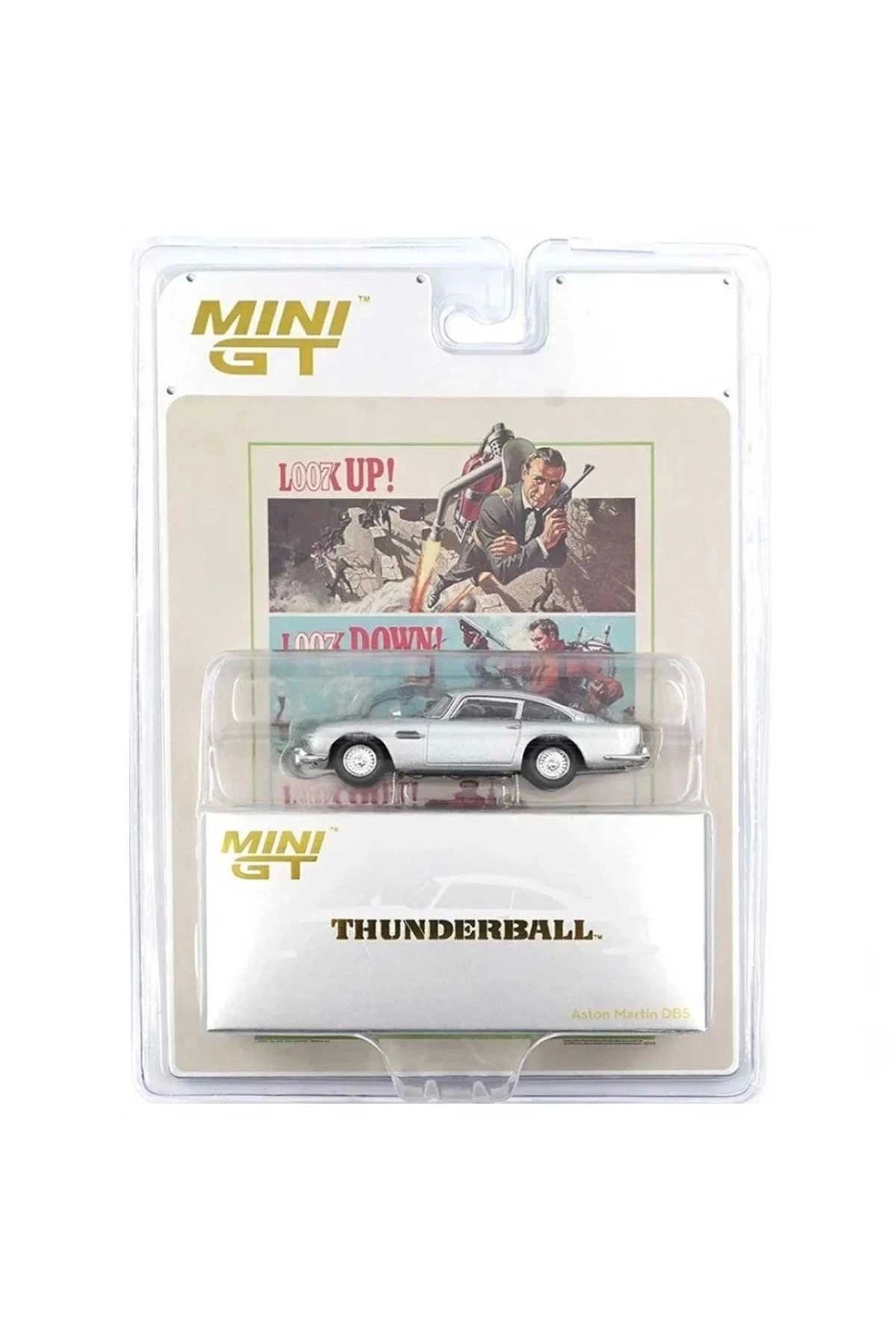 BYR Fırsat Byr 1/64 Aston Martin Db5 James Bond 'Thunderball' Blister Paket Yeni