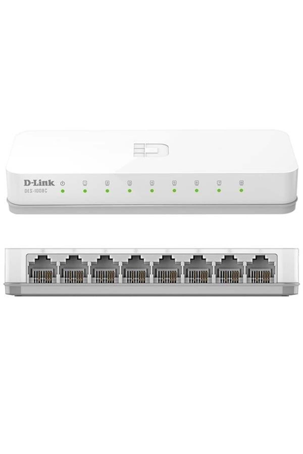 opencart Yeni Opencart Des-1008C 10/100 Mbps 8 Port Ethernet Switch Kampanya!!!