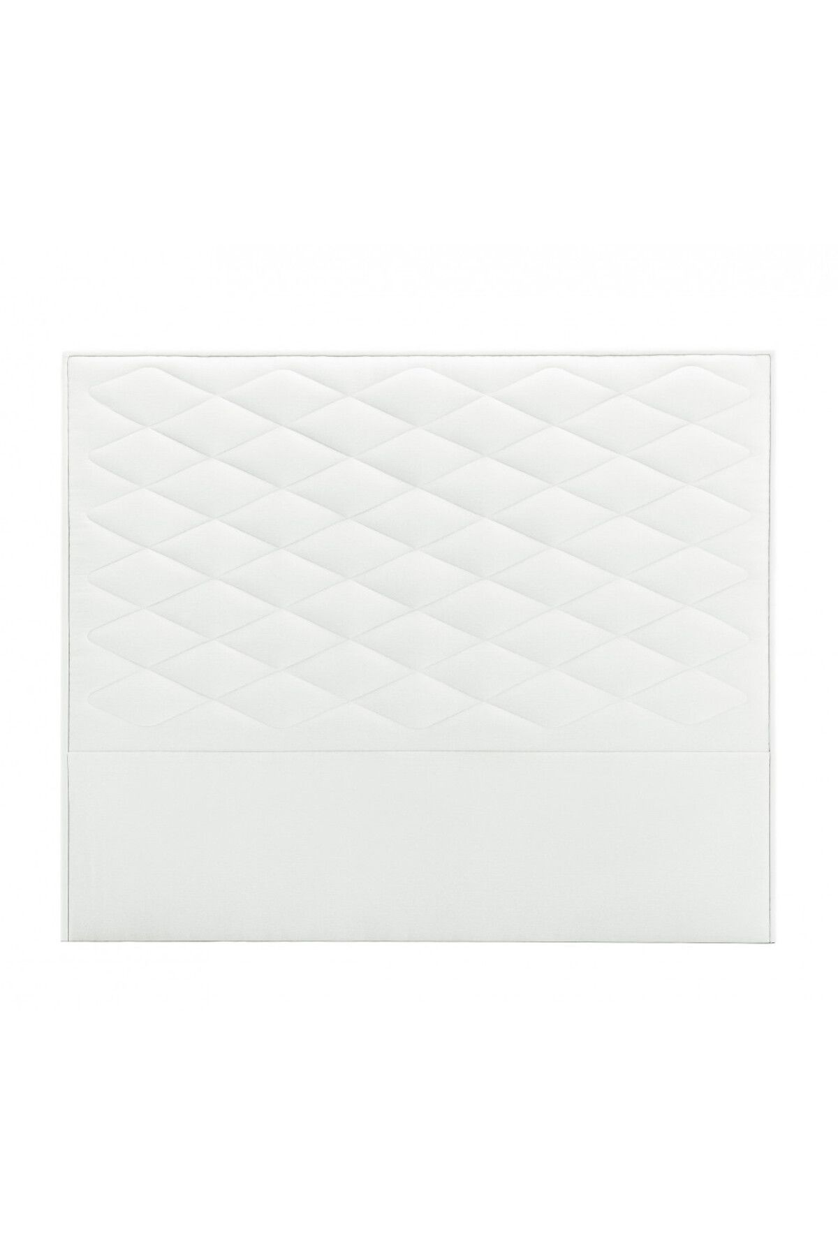 soufa dibaj-H110 | Velvet headboard - White - 200x200 cm 1
