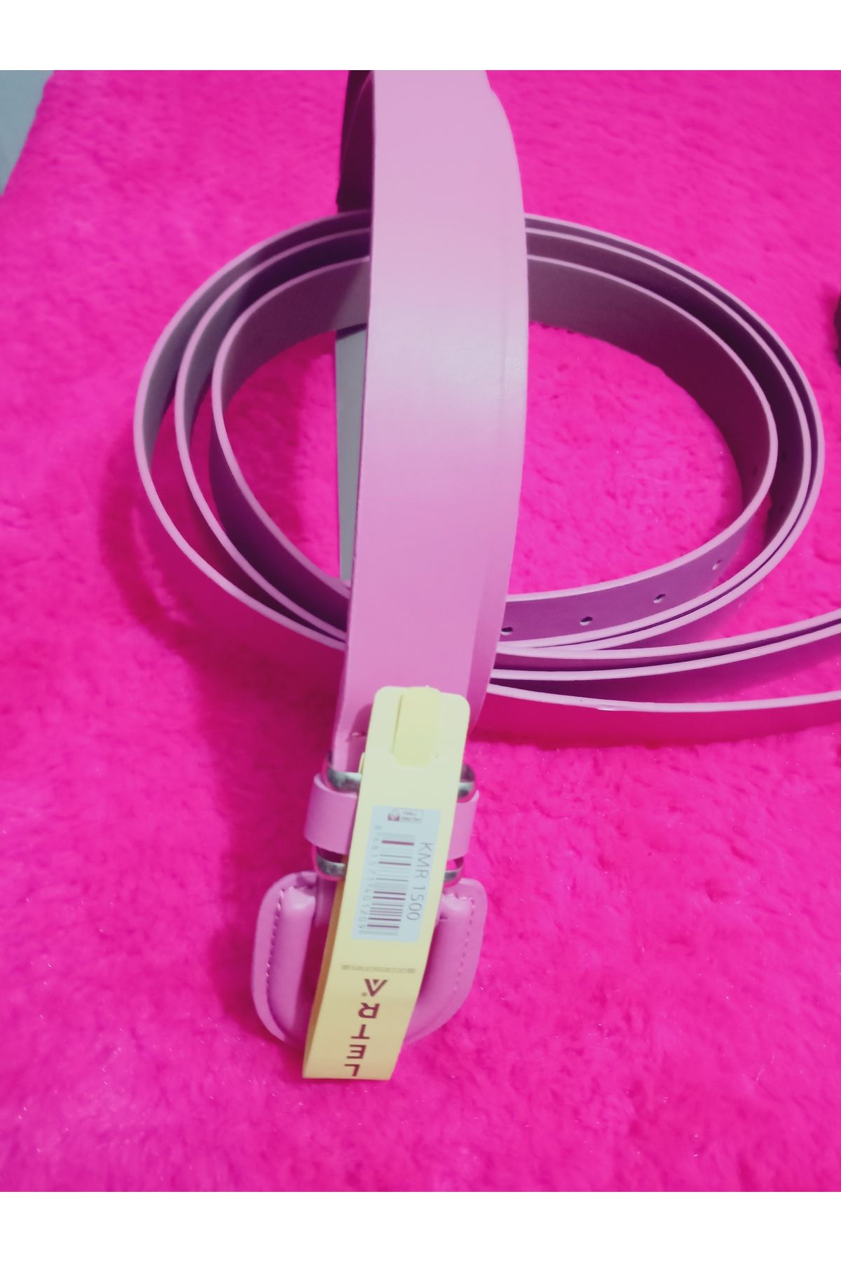 hoaryage TOKALI Suni Deri Kemer Ortalama Boy 102 cm En 2,5 CM