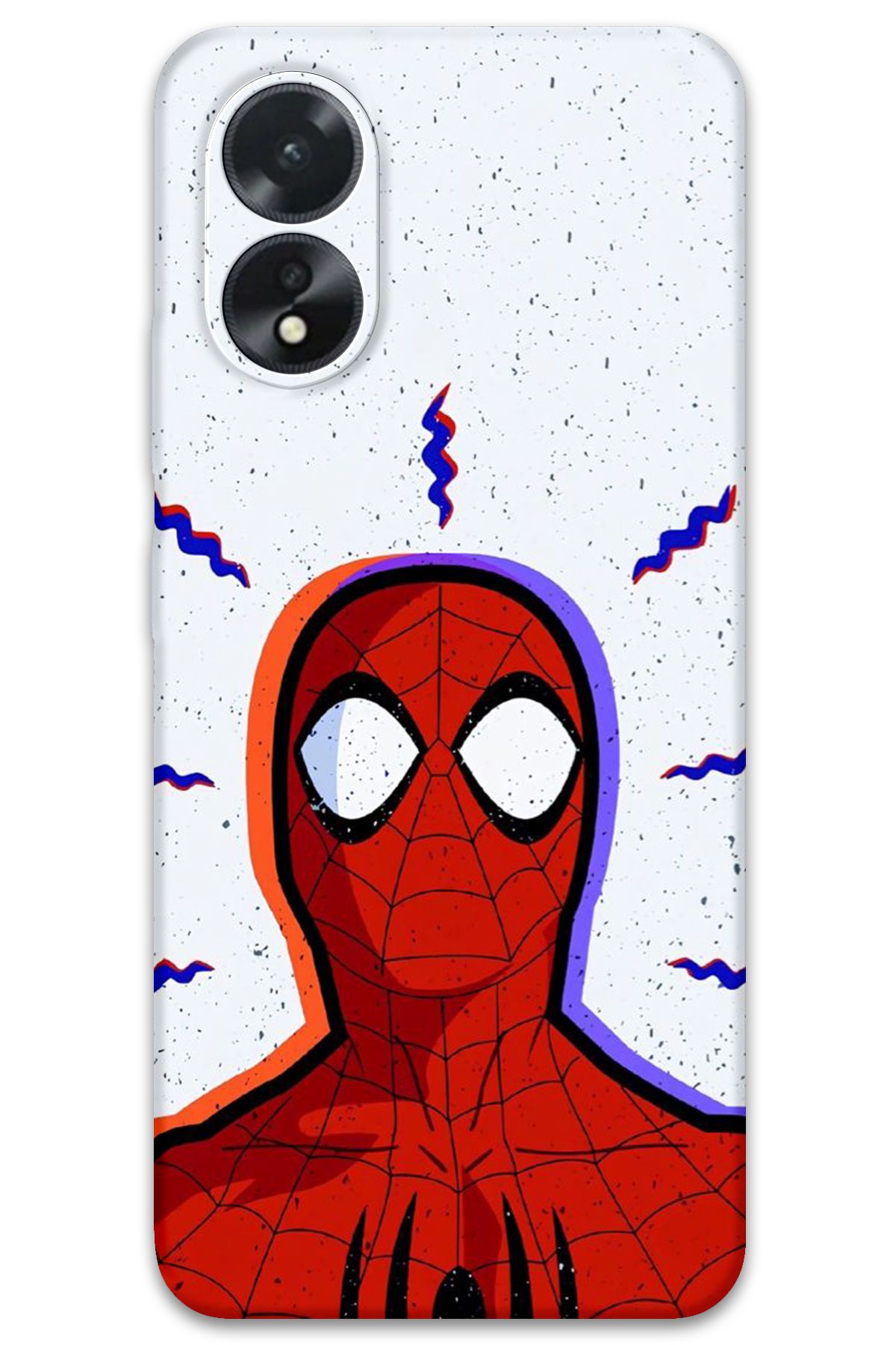 Gramaphone Oppo A38 Uyumlu Spiderman Desenli Telefon Kılıfı + Ekran Koruyucu - 5830
