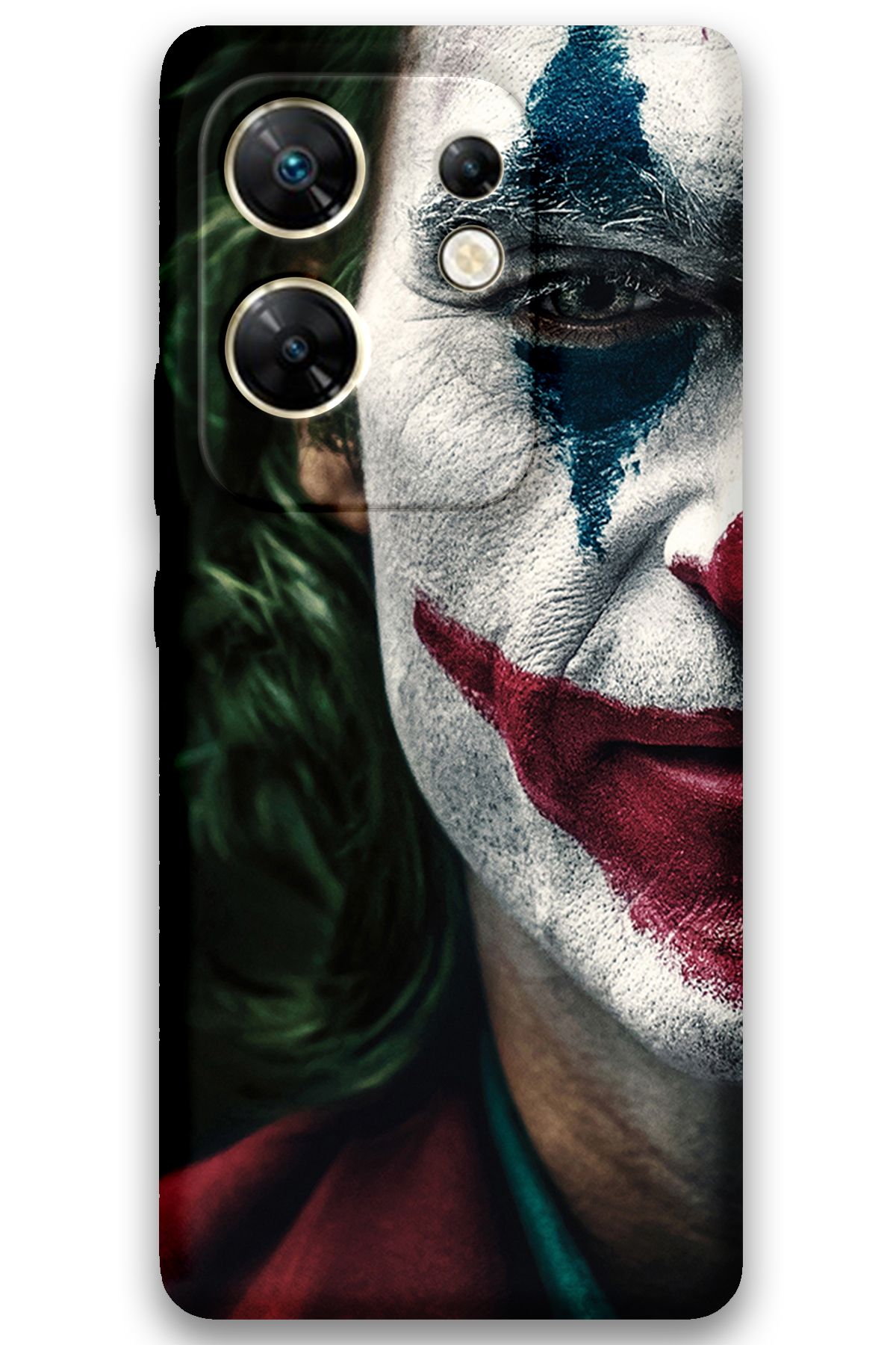 Gramaphone İnfinix Zero 30 4G Uyumlu Joker Desenli Telefon Kılıfı - 5827