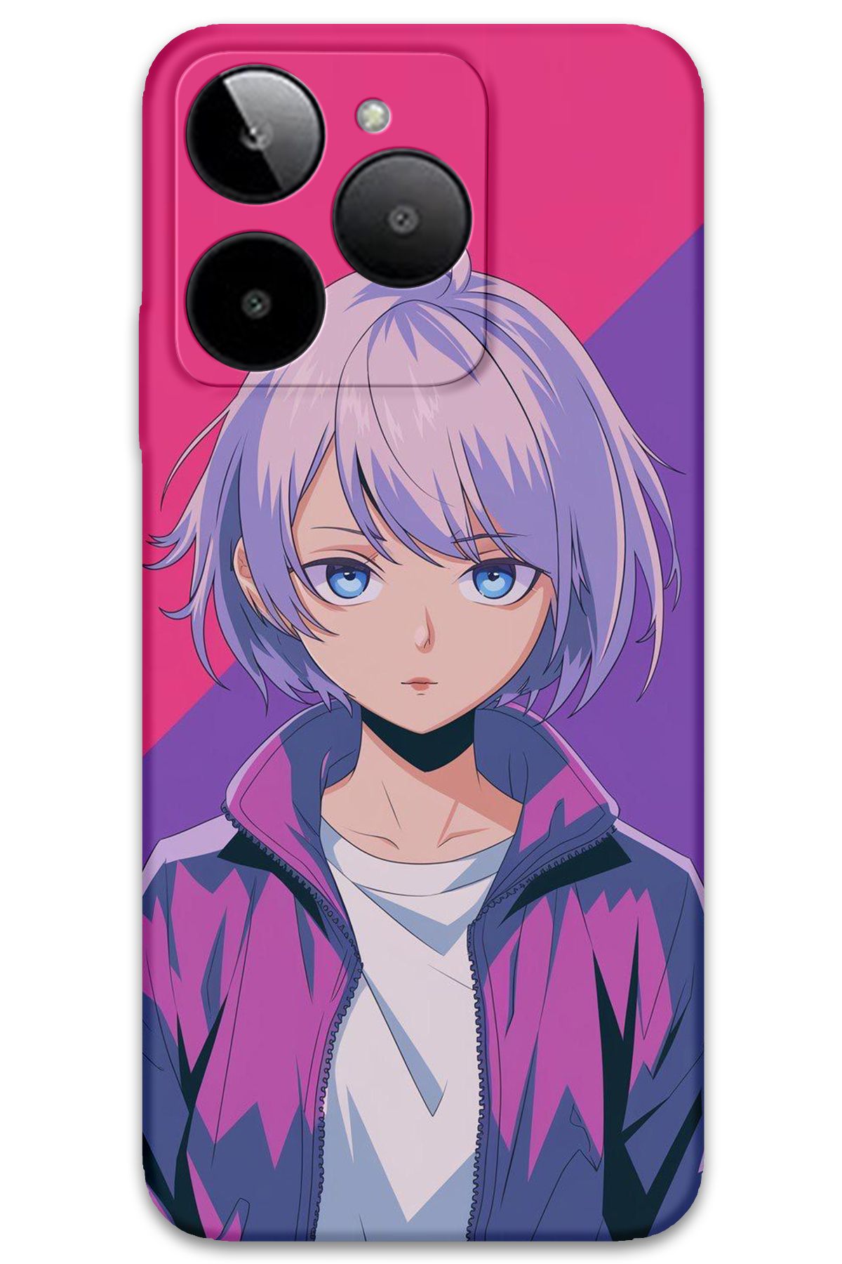 Gramaphone GM Era 30 Uyumlu Anime Desenli Telefon Kılıfı + Ekran Koruyucu - 5742