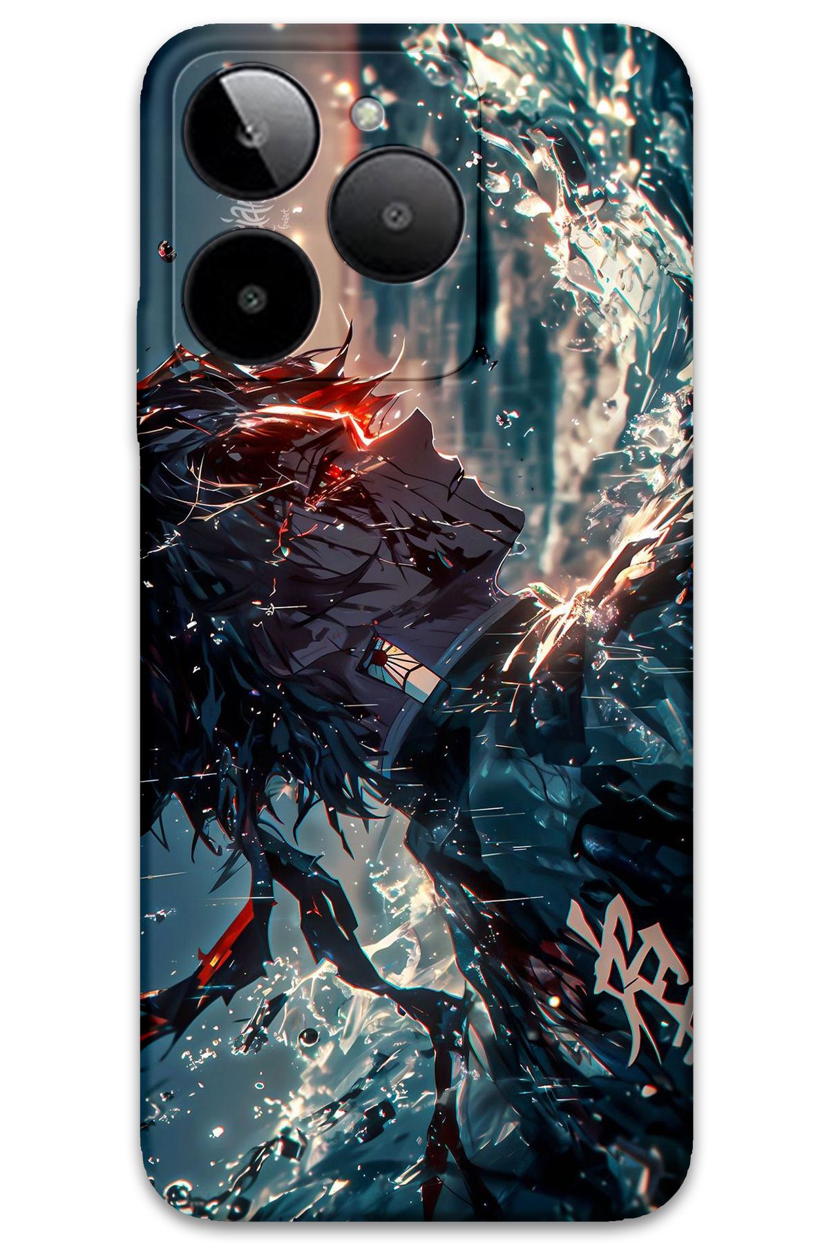 Gramaphone GM Era 50 Uyumlu Anime Desenli Telefon Kılıfı + Ekran Koruyucu - 5749