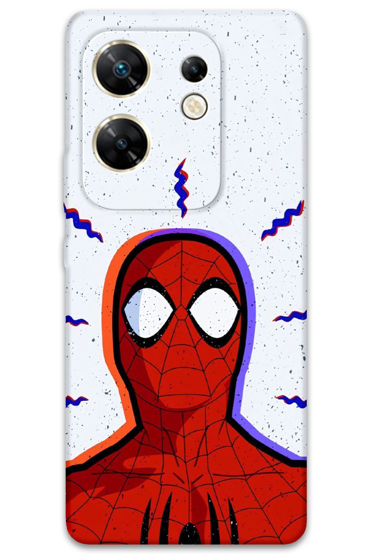 Gramaphone İnfinix Zero 30 4G Uyumlu Spiderman Desenli Telefon Kılıfı - 5830