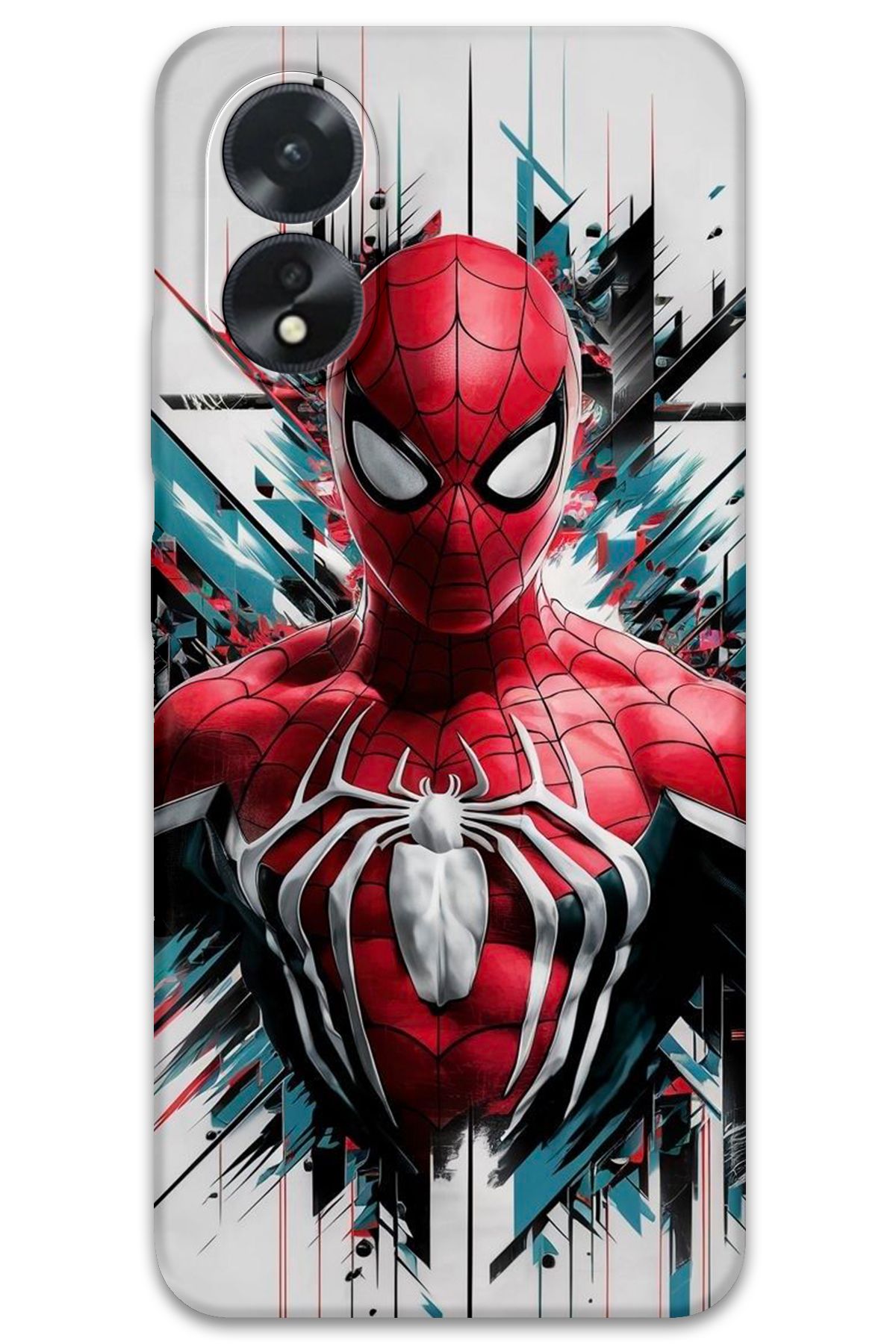 Gramaphone Oppo A38 Uyumlu Spiderman Desenli Telefon Kılıfı + Ekran Koruyucu - 5831