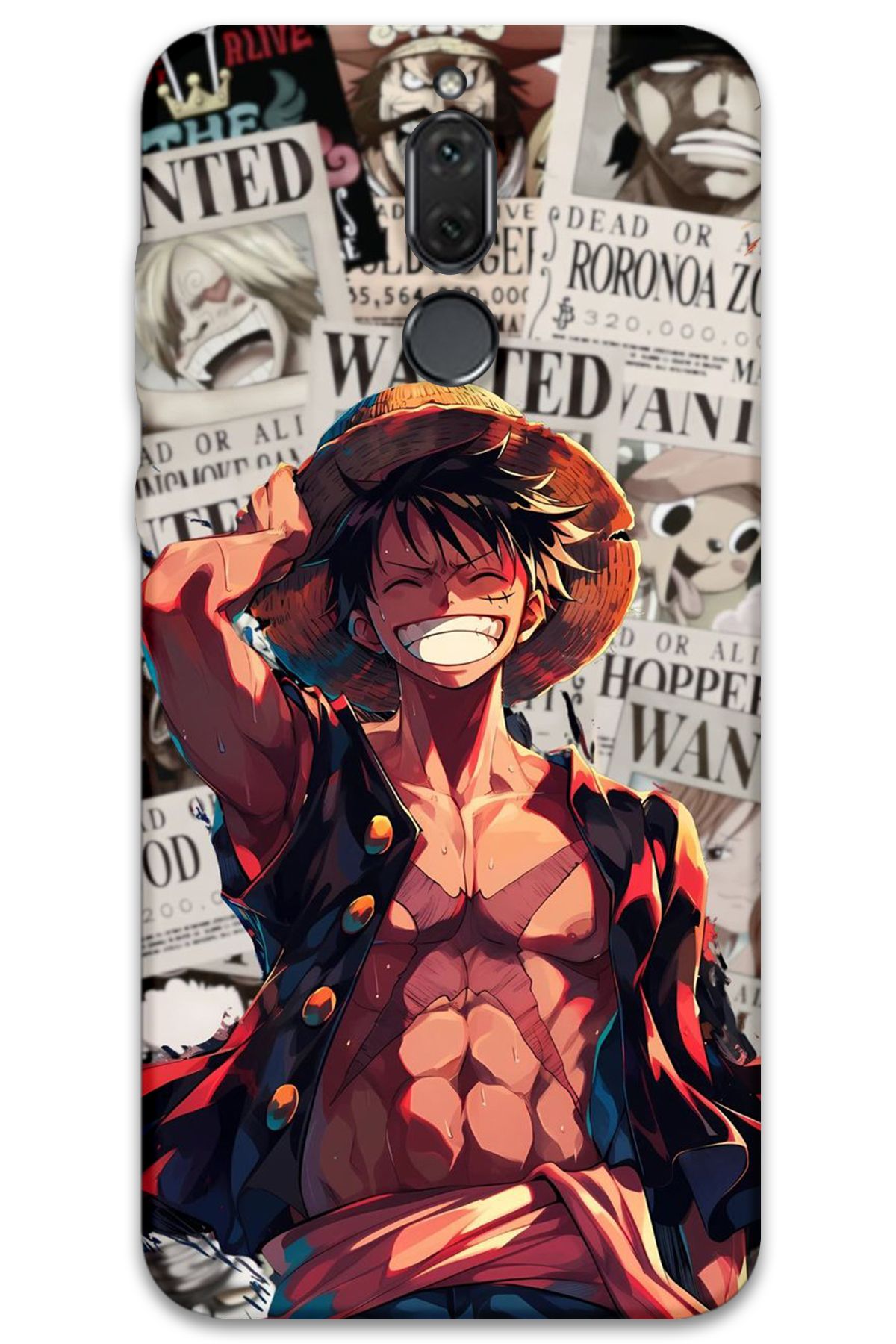 Gramaphone Huawei Mate 10 Lite Uyumlu Anime Desenli Telefon Kılıfı + Ekran Koruyucu - 5754