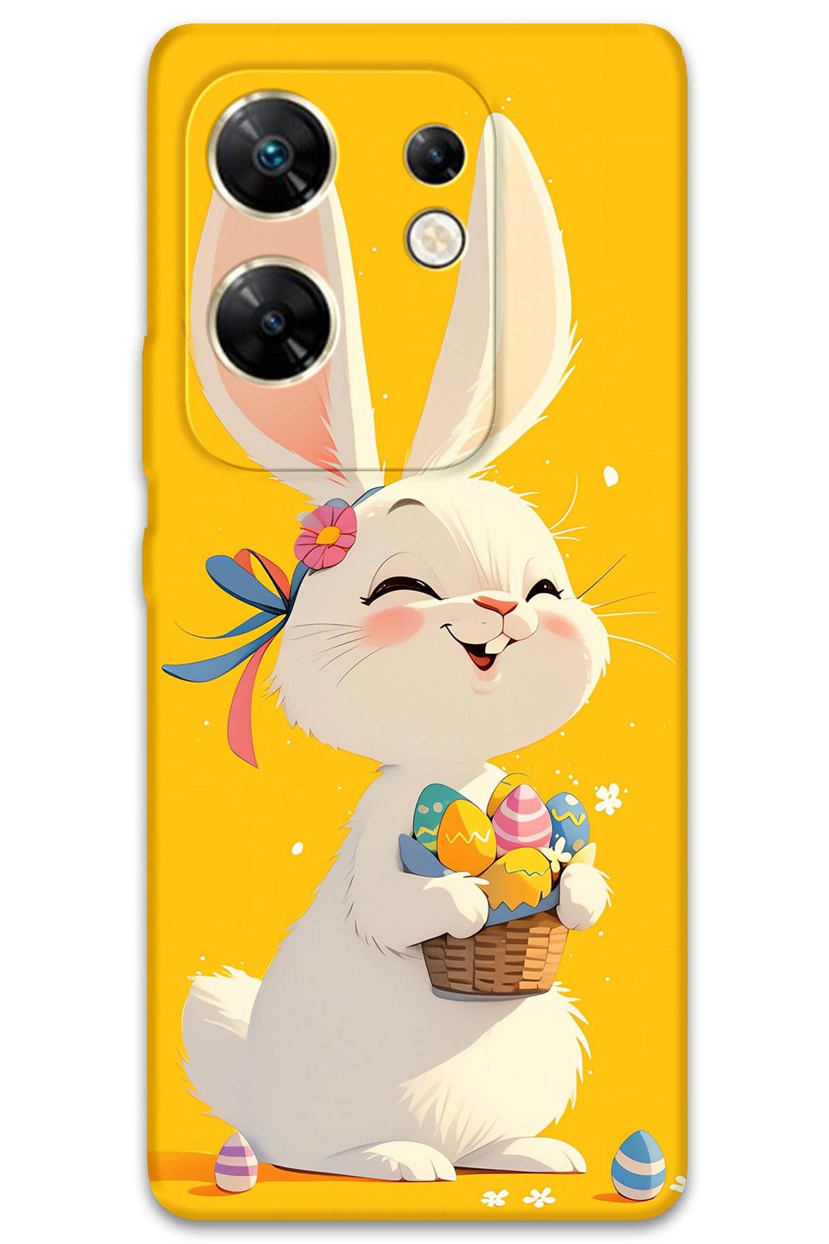 Gramaphone İnfinix Zero 30 4G Uyumlu Tavşan Desenli Telefon Kılıfı - 5807