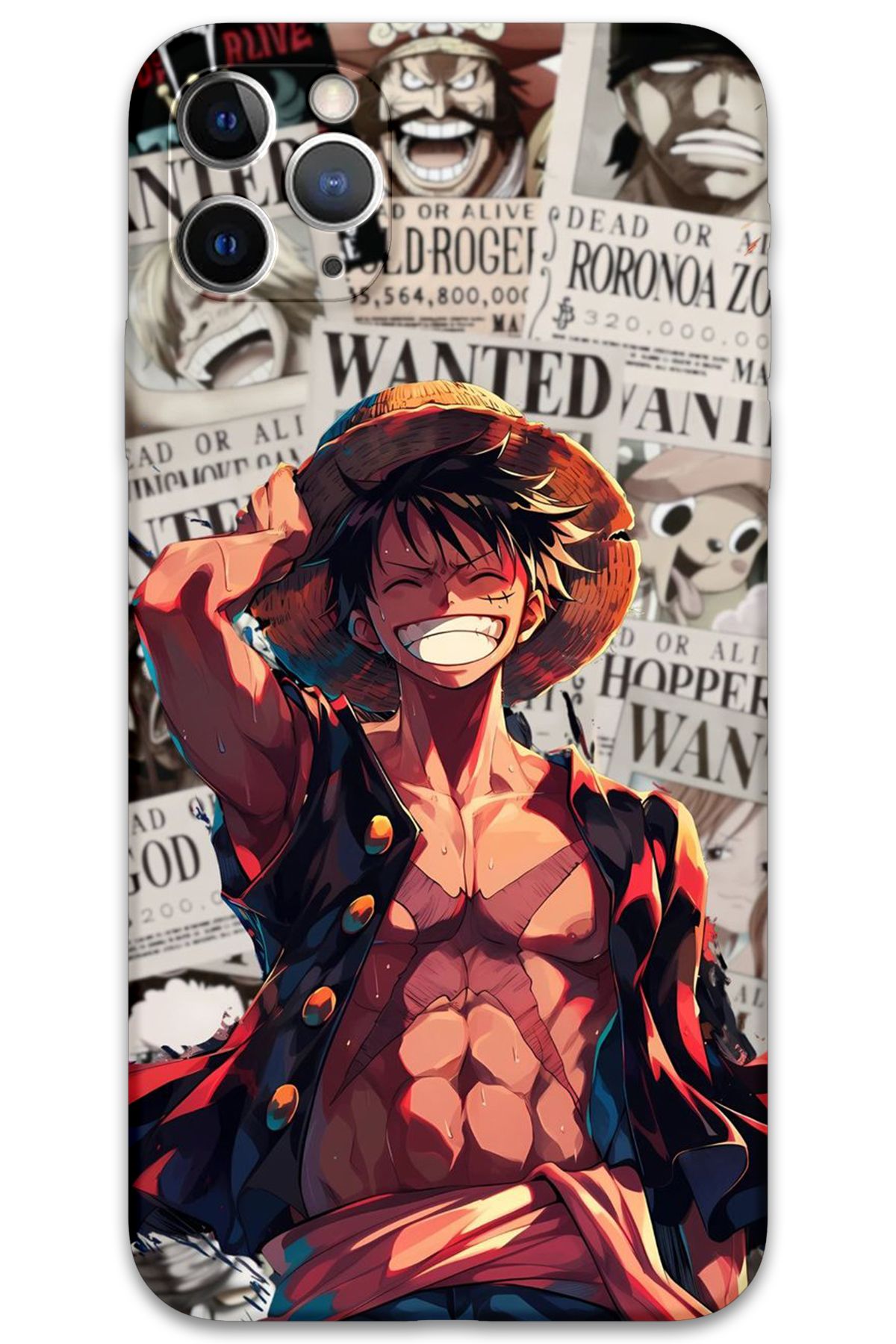Gramaphone iPhone 11 Pro Uyumlu Anime Desenli Telefon Kılıfı + Ekran Koruyucu - 5754
