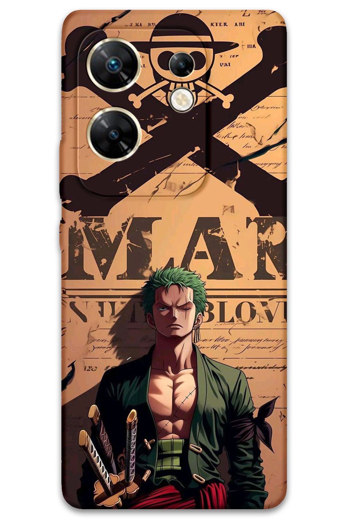 Gramaphone İnfinix Zero 30 4G Uyumlu Anime Desenli Telefon Kılıfı - 5755