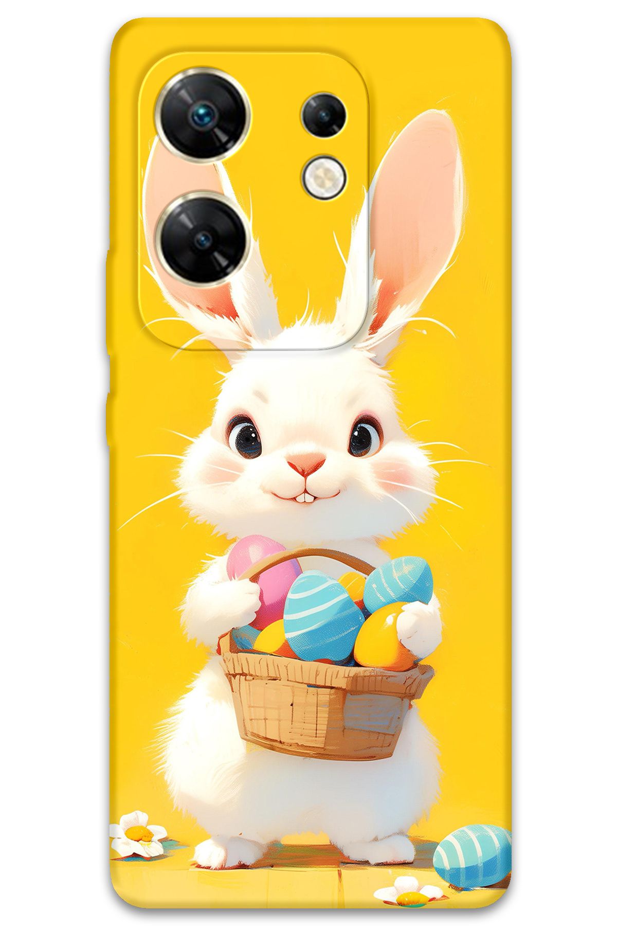 Gramaphone İnfinix Zero 30 4G Uyumlu Tavşan Desenli Telefon Kılıfı - 5806