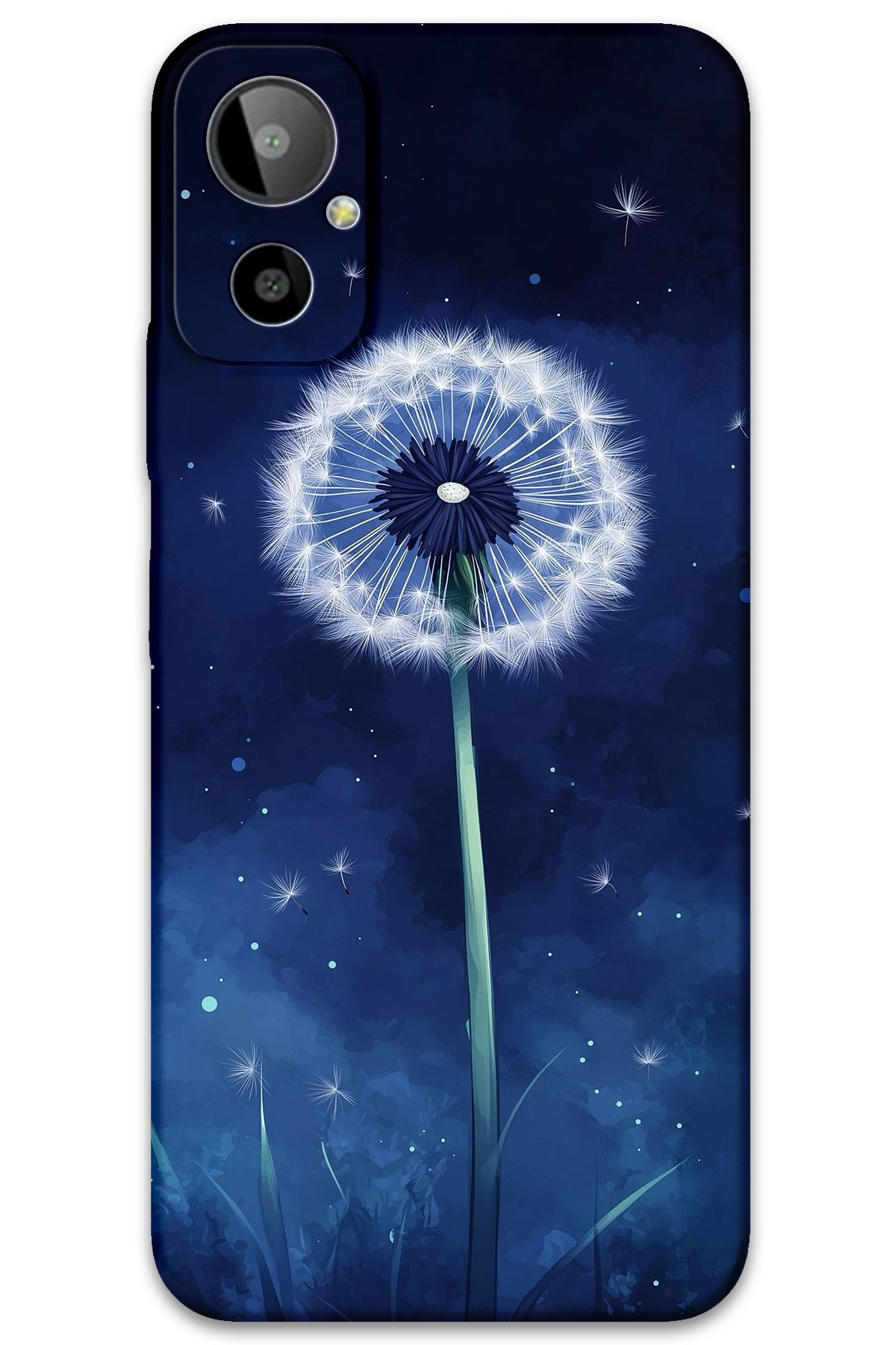 Gramaphone GM 23 SE Uyumlu Çiçek Desenli Telefon Kılıfı + Ekran Koruyucu - 5787