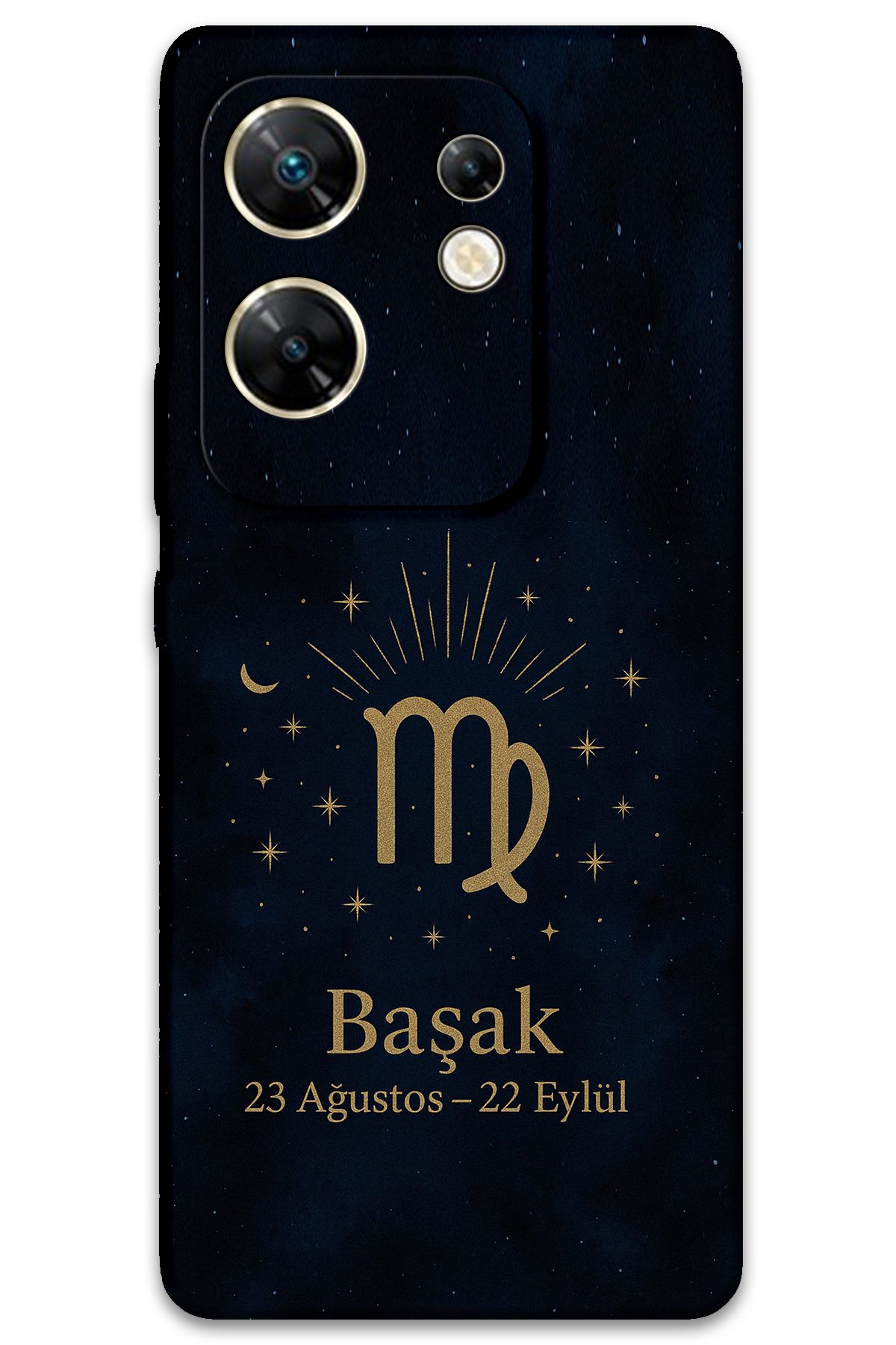 Gramaphone İnfinix Zero 30 4G Uyumlu Başak Burcu Desenli Telefon Kılıfı - 5773
