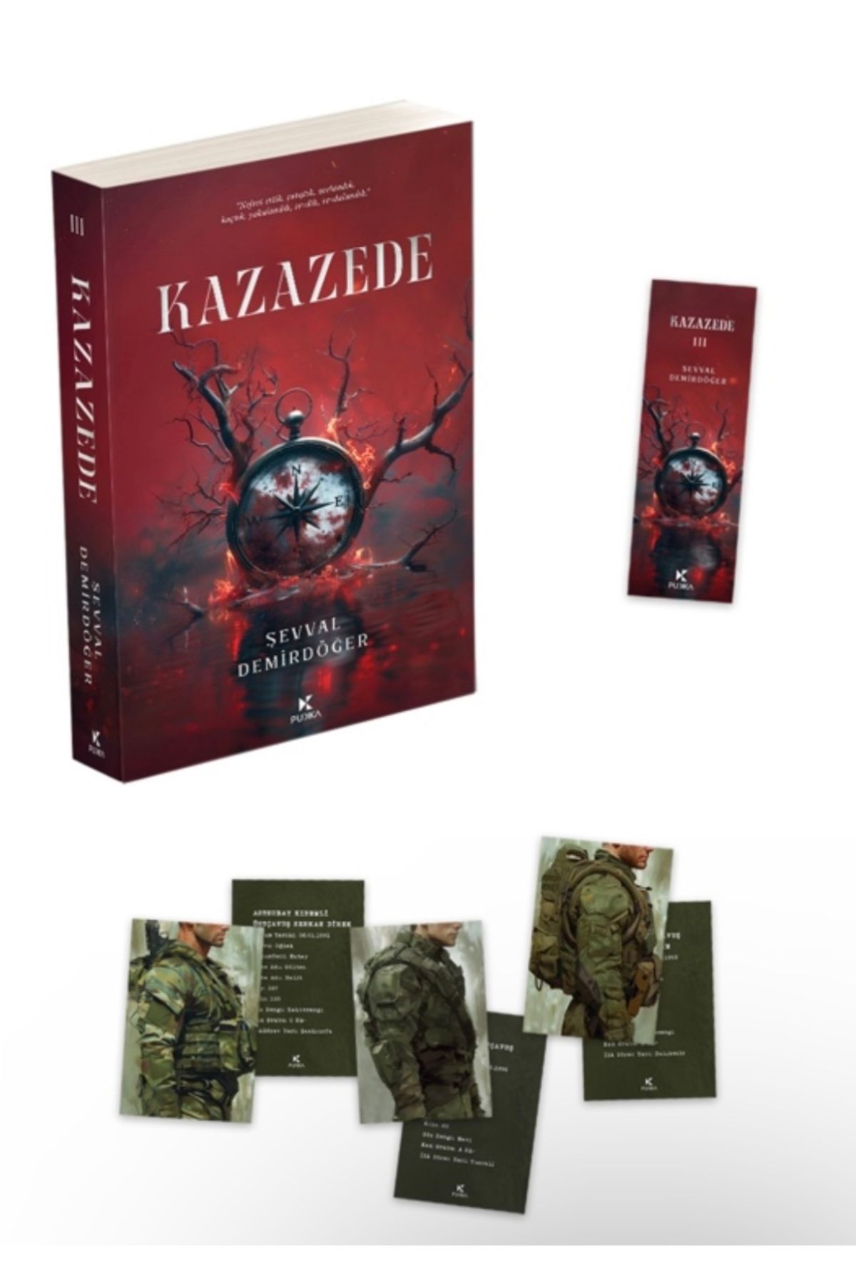 Pukka yayınları KAZAZEDE 3 CİLTSİZ—ŞEVVAL DEMİRDÖĞER