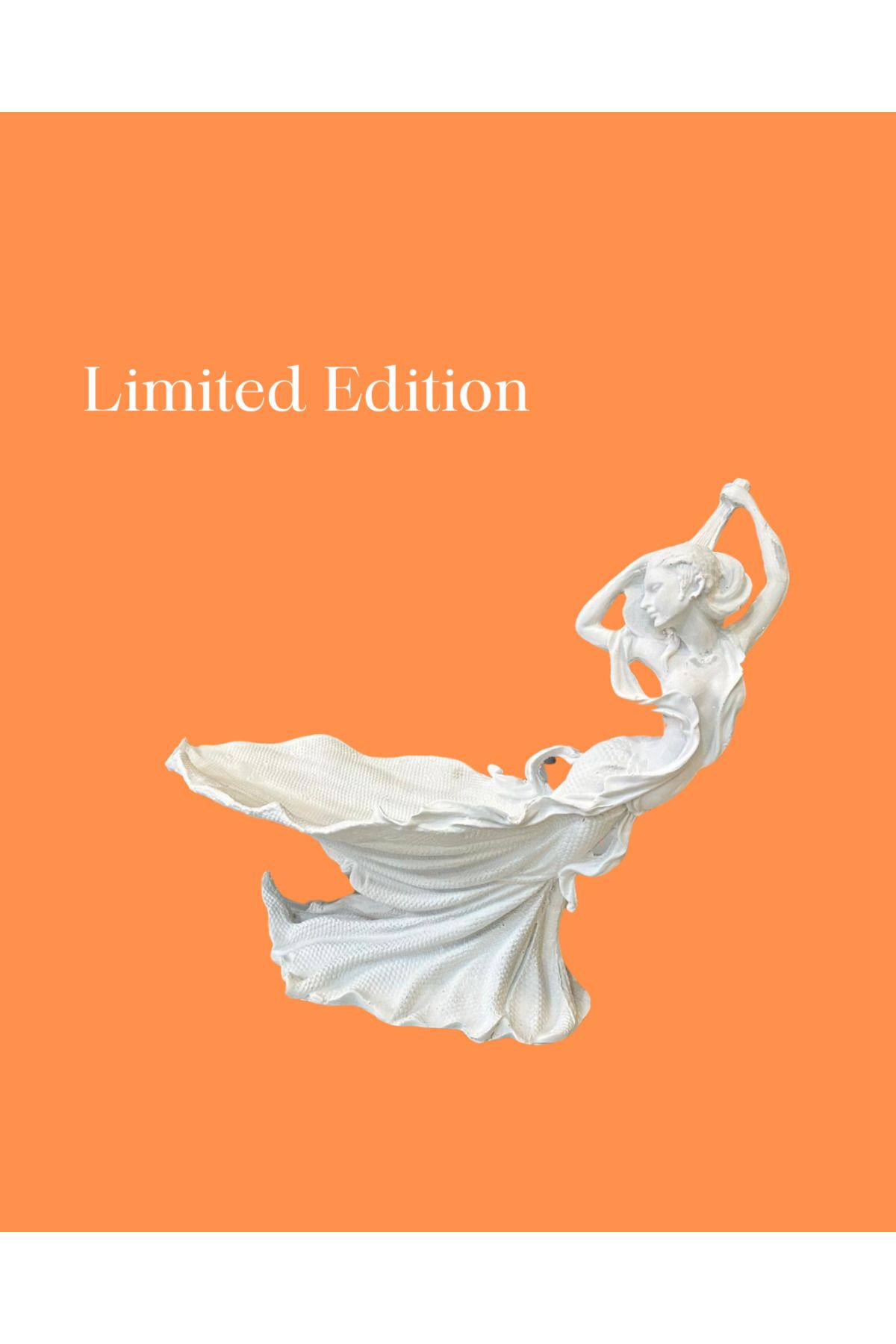 FU GLOWIS Limited Edition – Dev Boy Dans Eden Tanrıça Figürlü Dekoratif Obje – Özel Seri