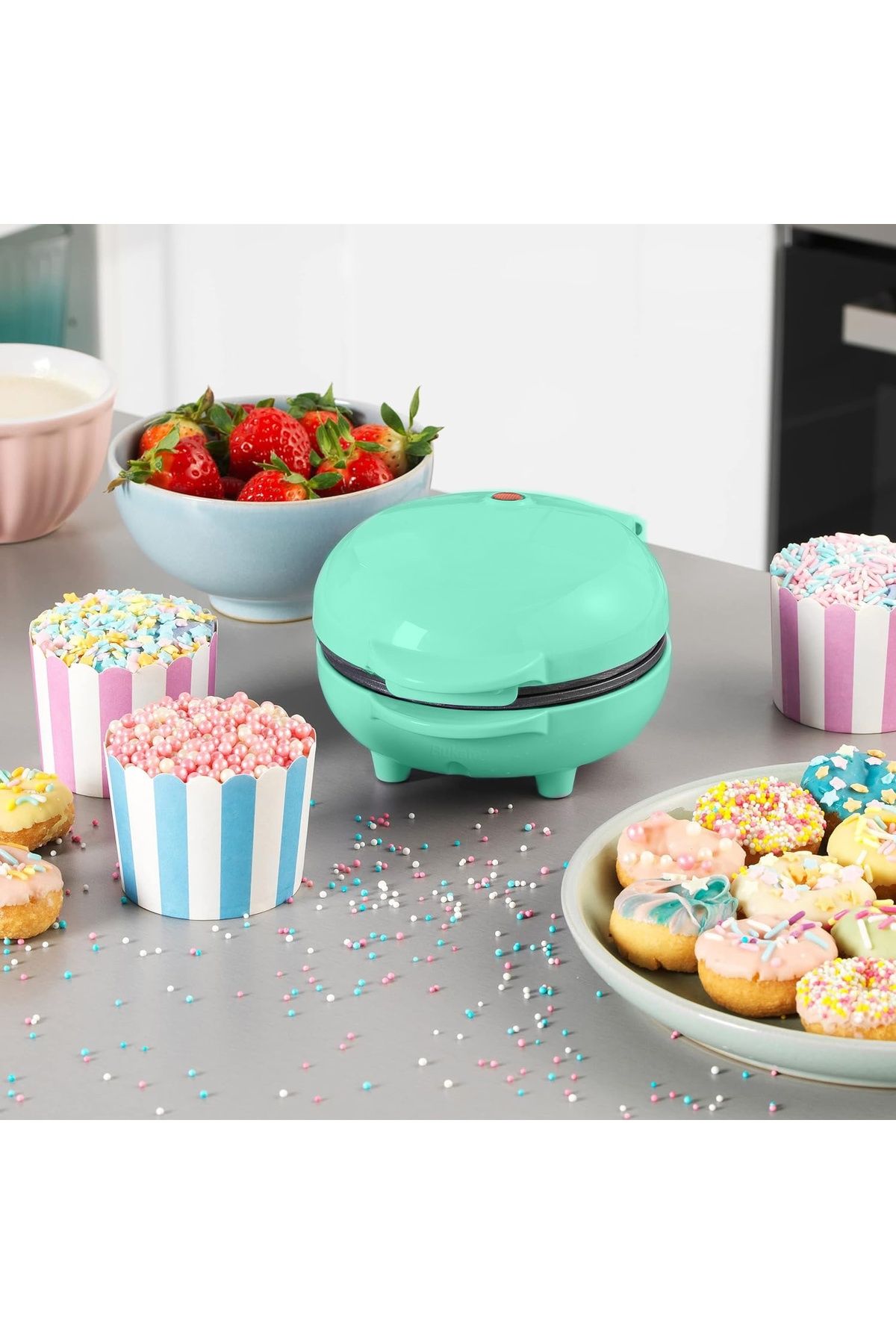 Bukate-Mini Donut Maker, Bukate®, Non-Stick Plates 5