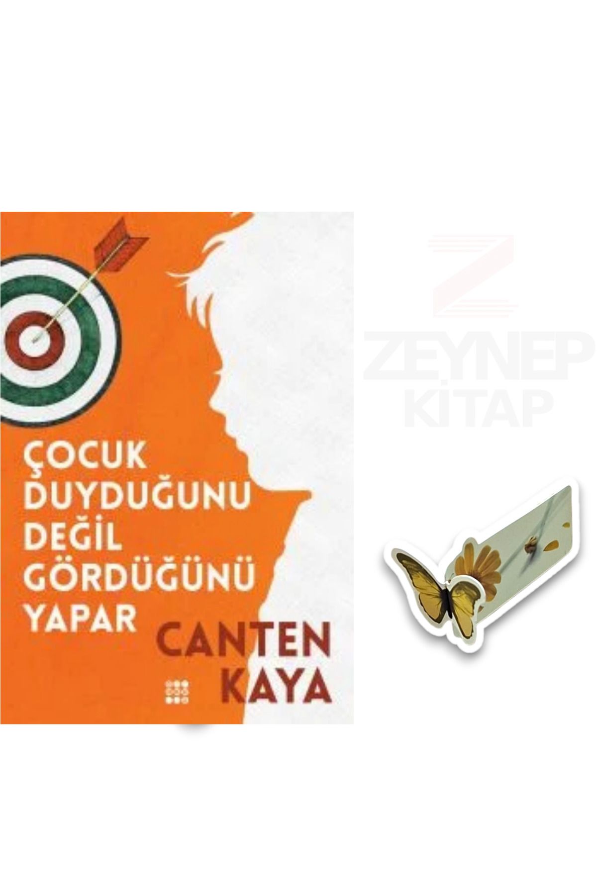 Dokuz Yayınları Çocuk Duyduğunu Değil Gördüğünü Yapar(Özel Tasarım Hareketli Kelebek Ayraç Hediye)