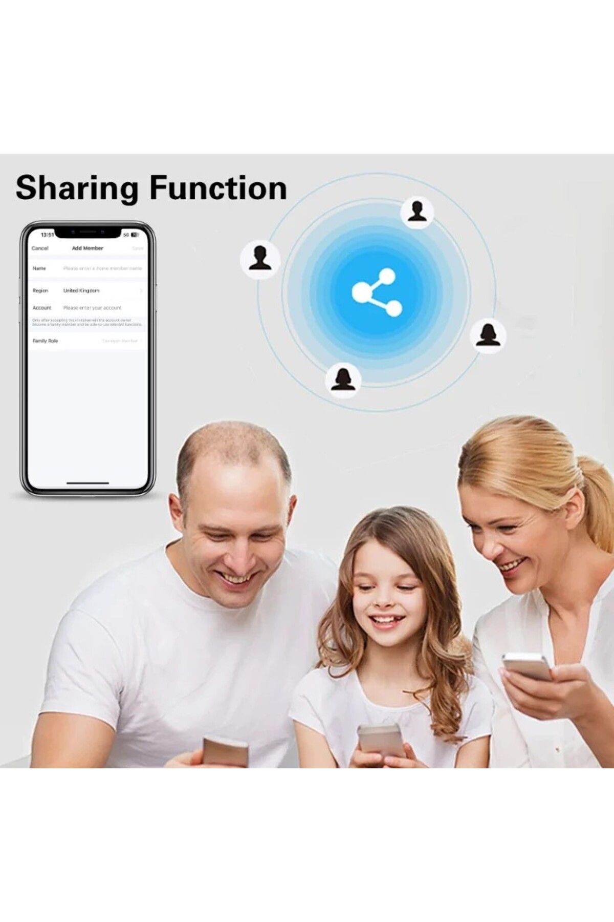 iUni-Smart Socket iUni SS1, WiFi, 16A, Smart Life / Tuya APP, Alexa/Google Assistant Compatible, Black 8