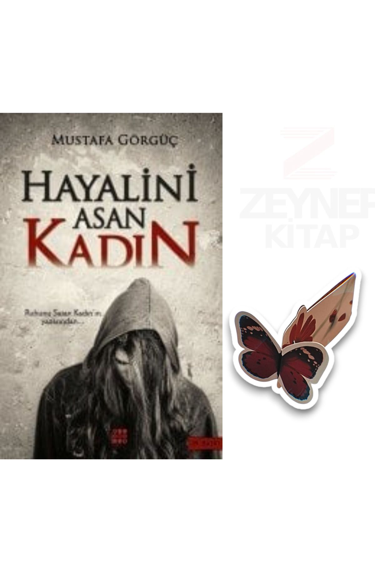 Dokuz Yayınları Hayalini Asan Kadın (Özel Tasarım Hareketli Kelebek Ayraç Hediye)