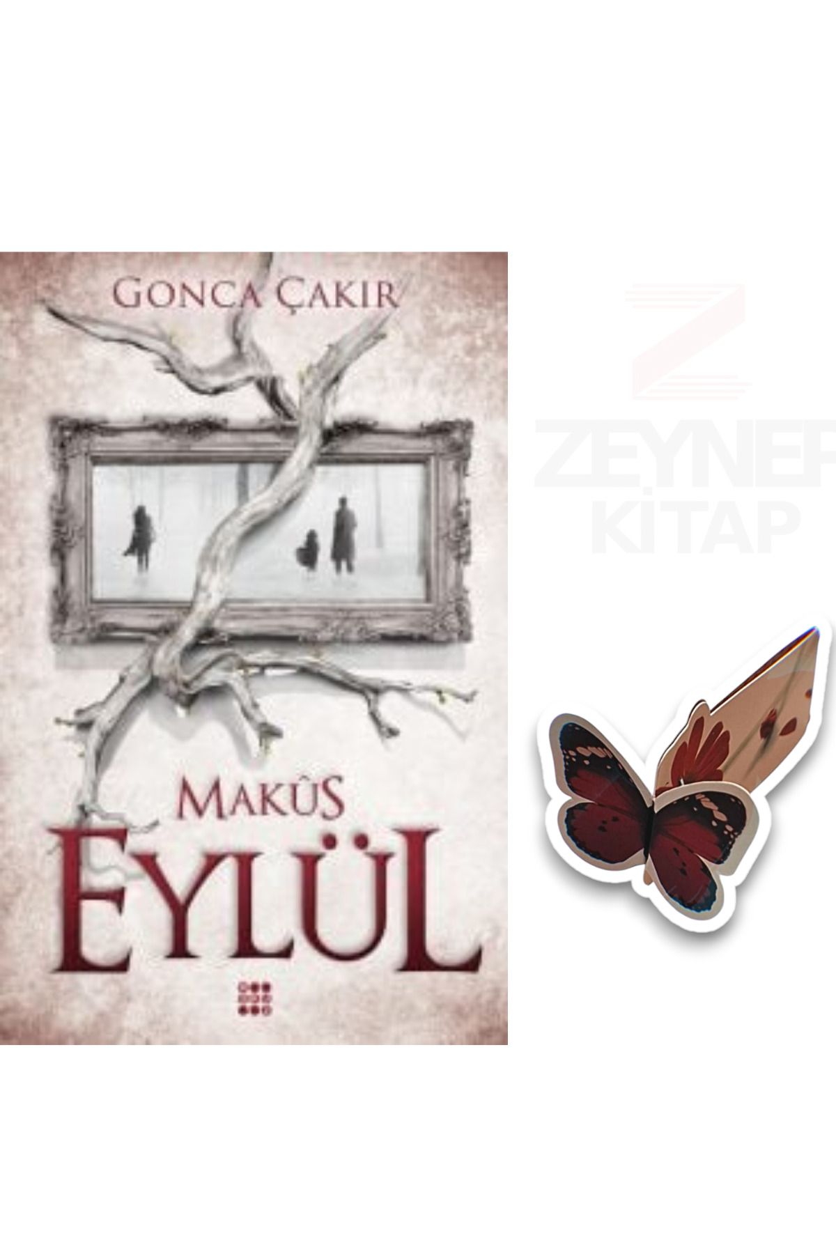 Dokuz Yayınları Eylül - Makus (Özel Tasarım Hareketli Kelebek Ayraç Hediye)