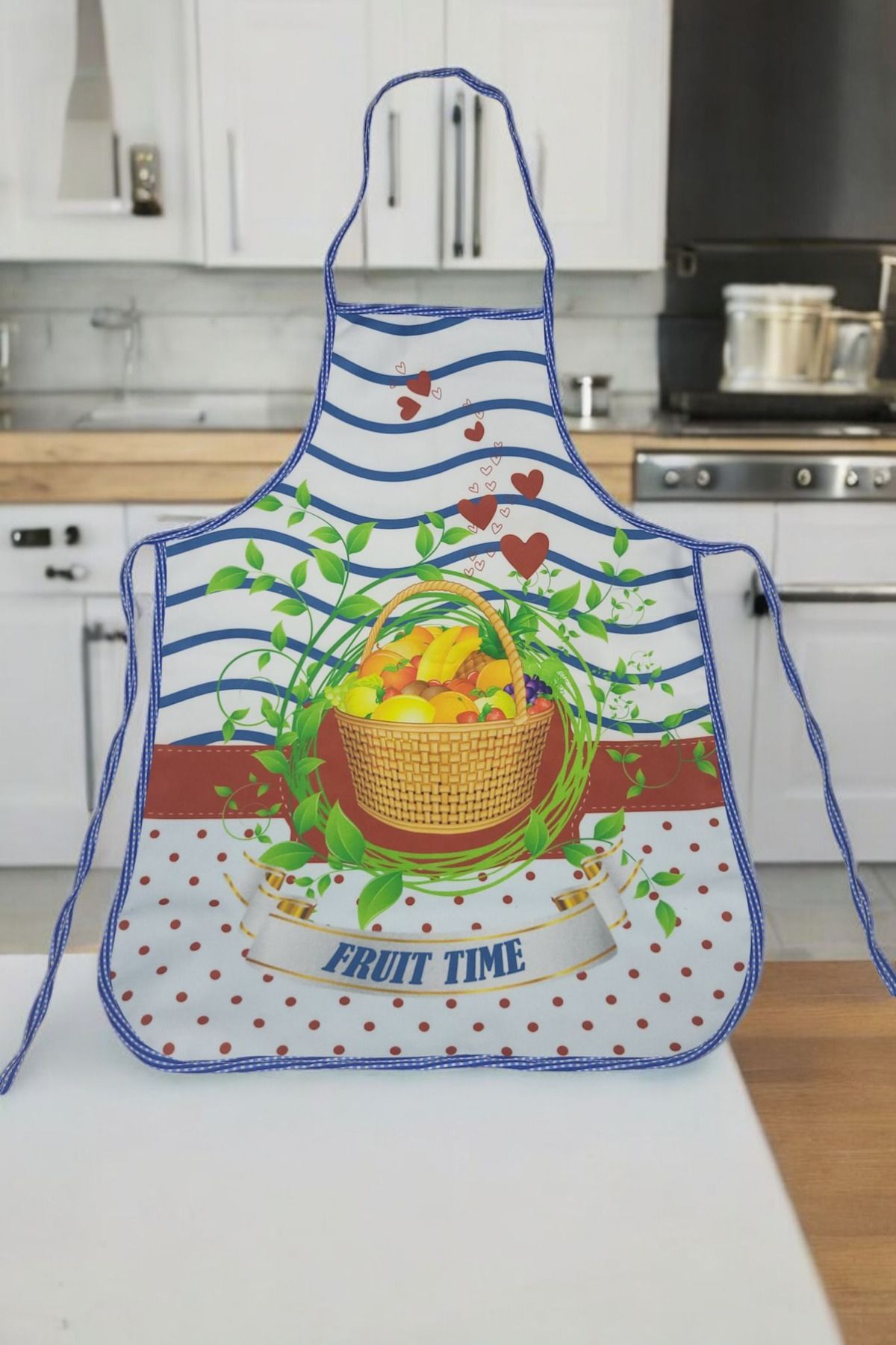 Cottonest SIVI GEÇİRMEZ DESENLİ MUTFAK ÖNLÜĞÜ