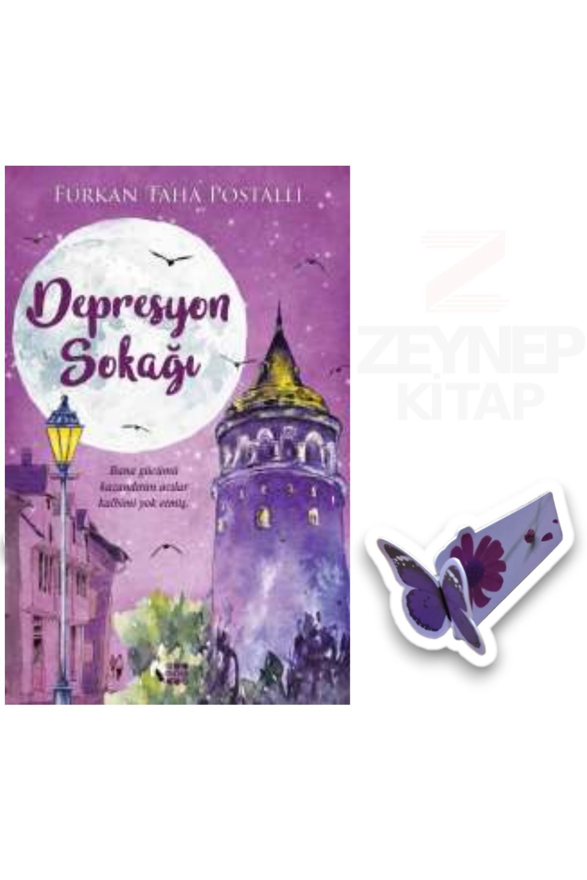 Dokuz Yayınları Sokağı (Özel Tasarım Hareketli Kelebek Ayraç Hediye)