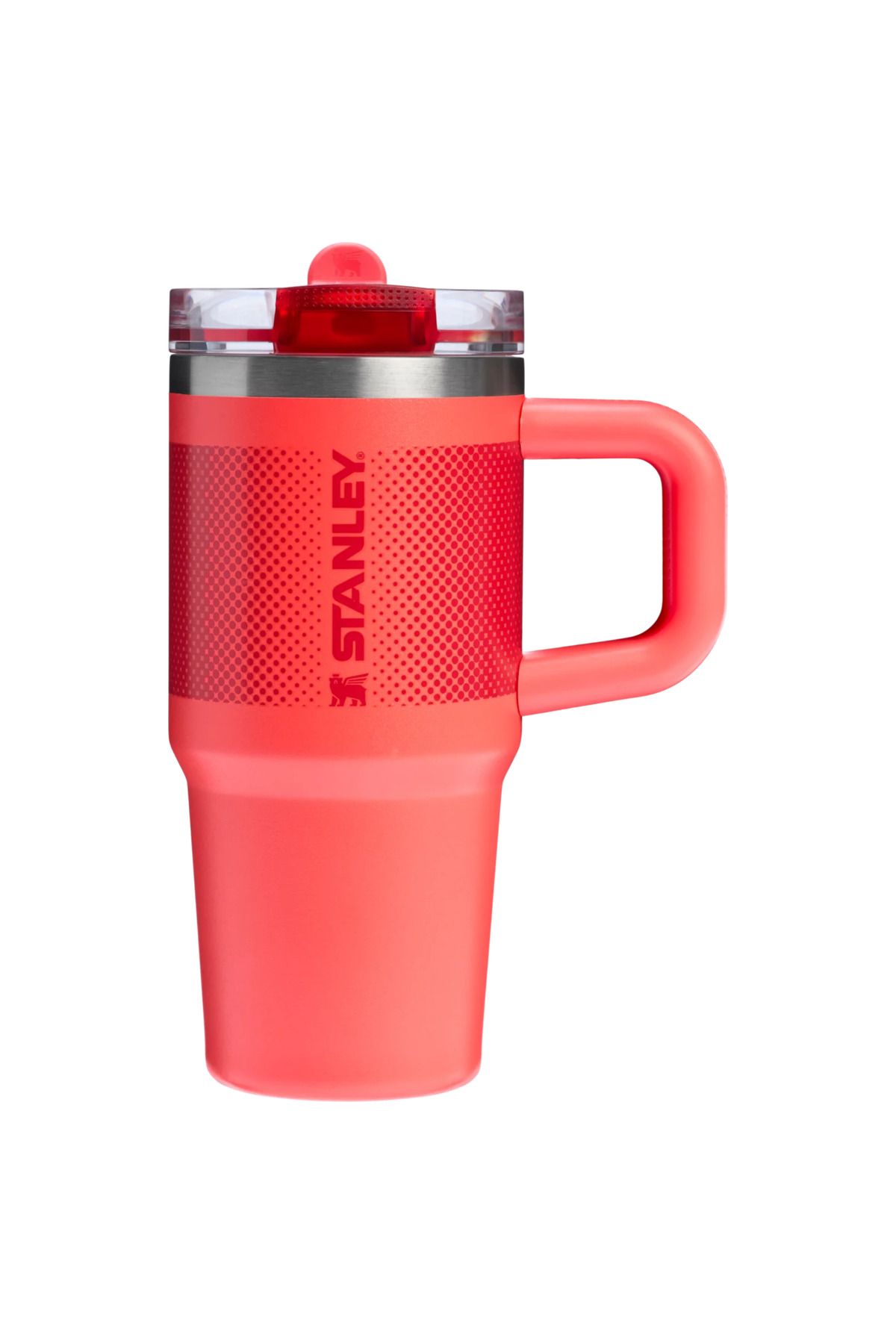 Stanley The Quencher Protour Flip Straw Tumbler | 14 Oz (0,41 LİTRE) Hot Coral Fade Sızdırmaz Pipetli Termos