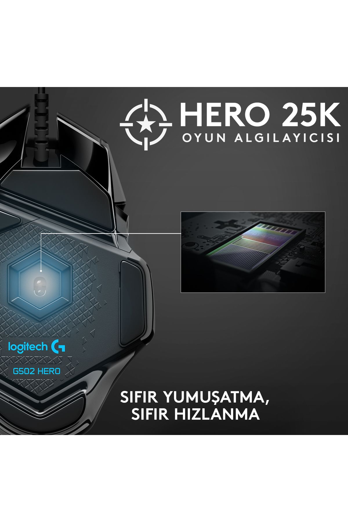 logitech-G502 Hero Rgb 910- 005471   - Wired Gaming Mouse 4