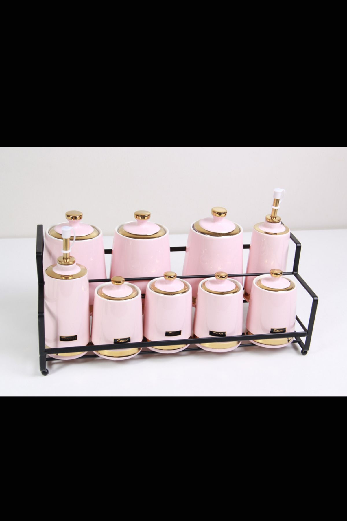 Generic-طقم برطمانات علب بهارات وتوابل 1