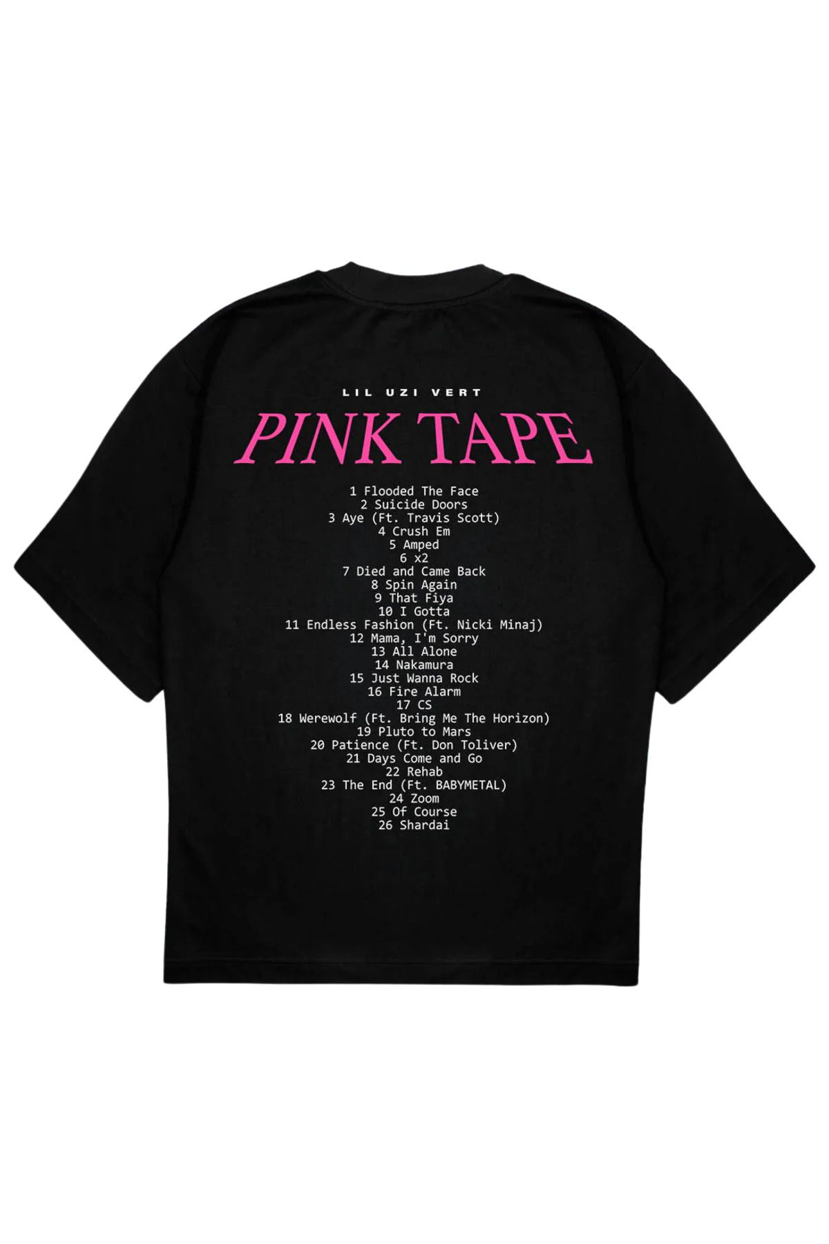 SVART WEAR PINK TAPE v2 T-Shirt OVERSIZE amerika flag