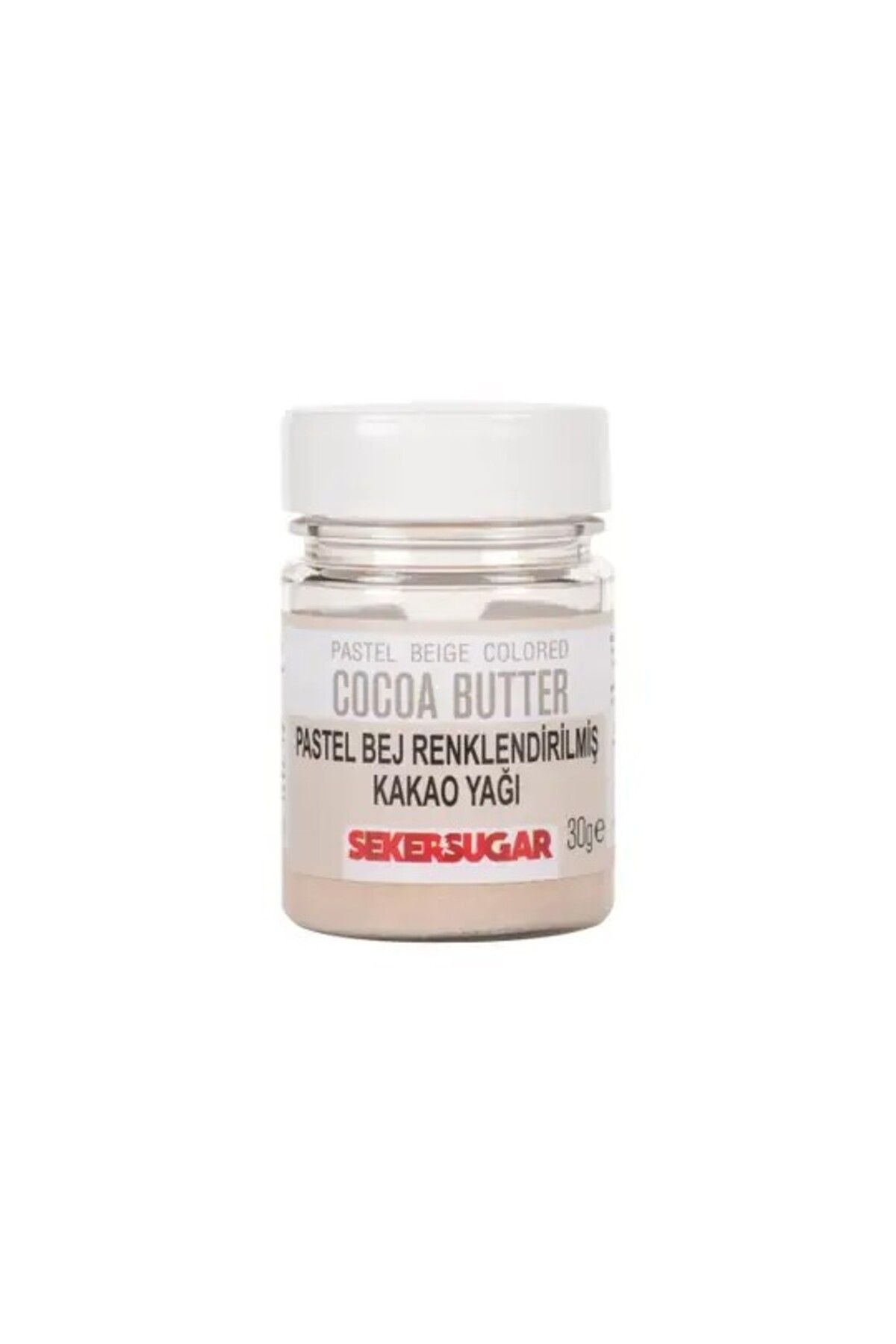 ŞEKER & SUGAR Renklendirilmiş Kakao Yağı 30 Gr