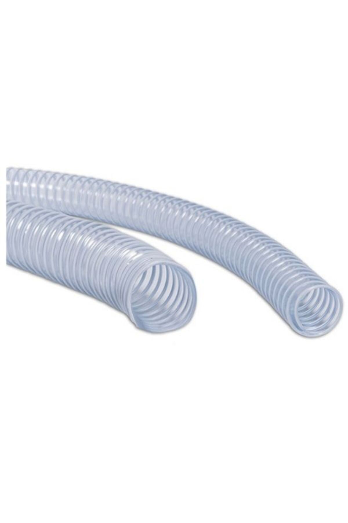 Piyasa 1" ŞEFFAF SPİRAL HORTUM (1 METRE)