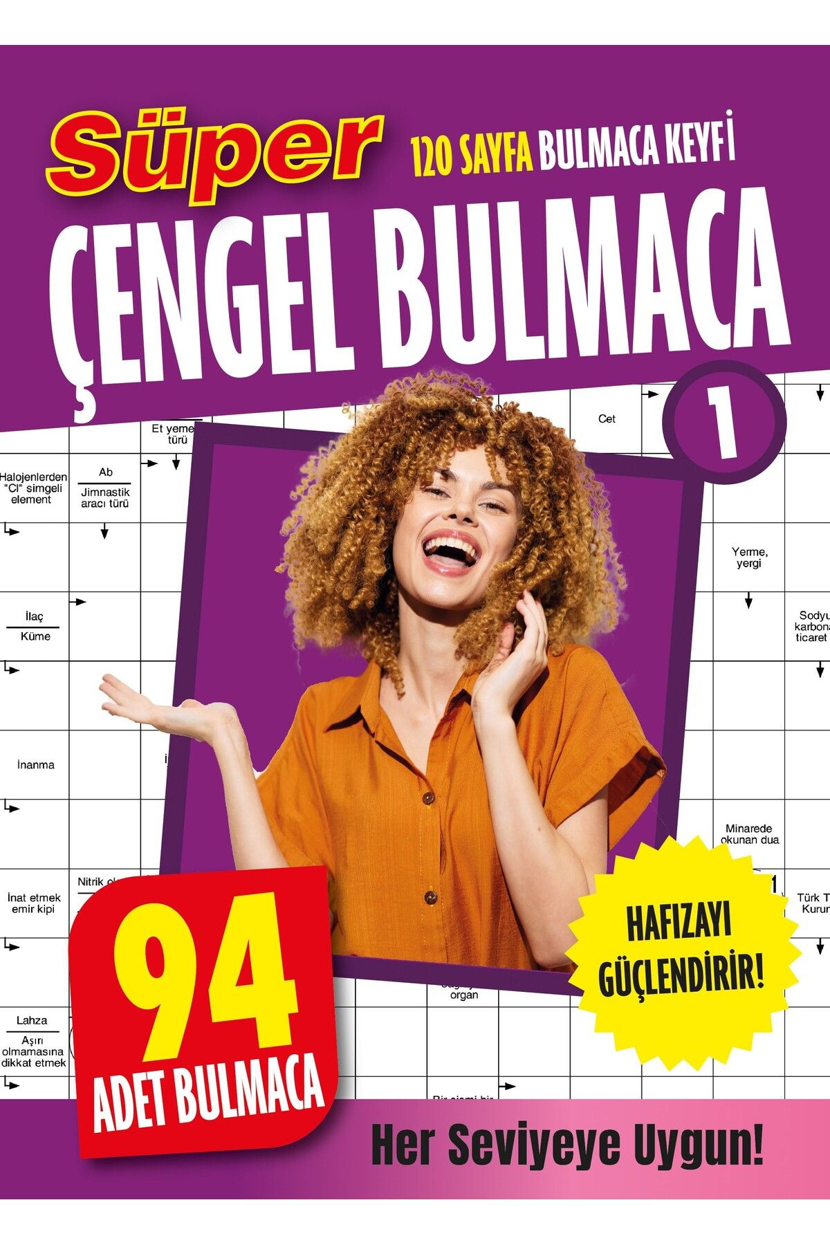 Ankara Kitap Merkezi Süper Çengel Bulmaca 1 Hakan Kayar Zeliha Kayar Dokuz Yayınları