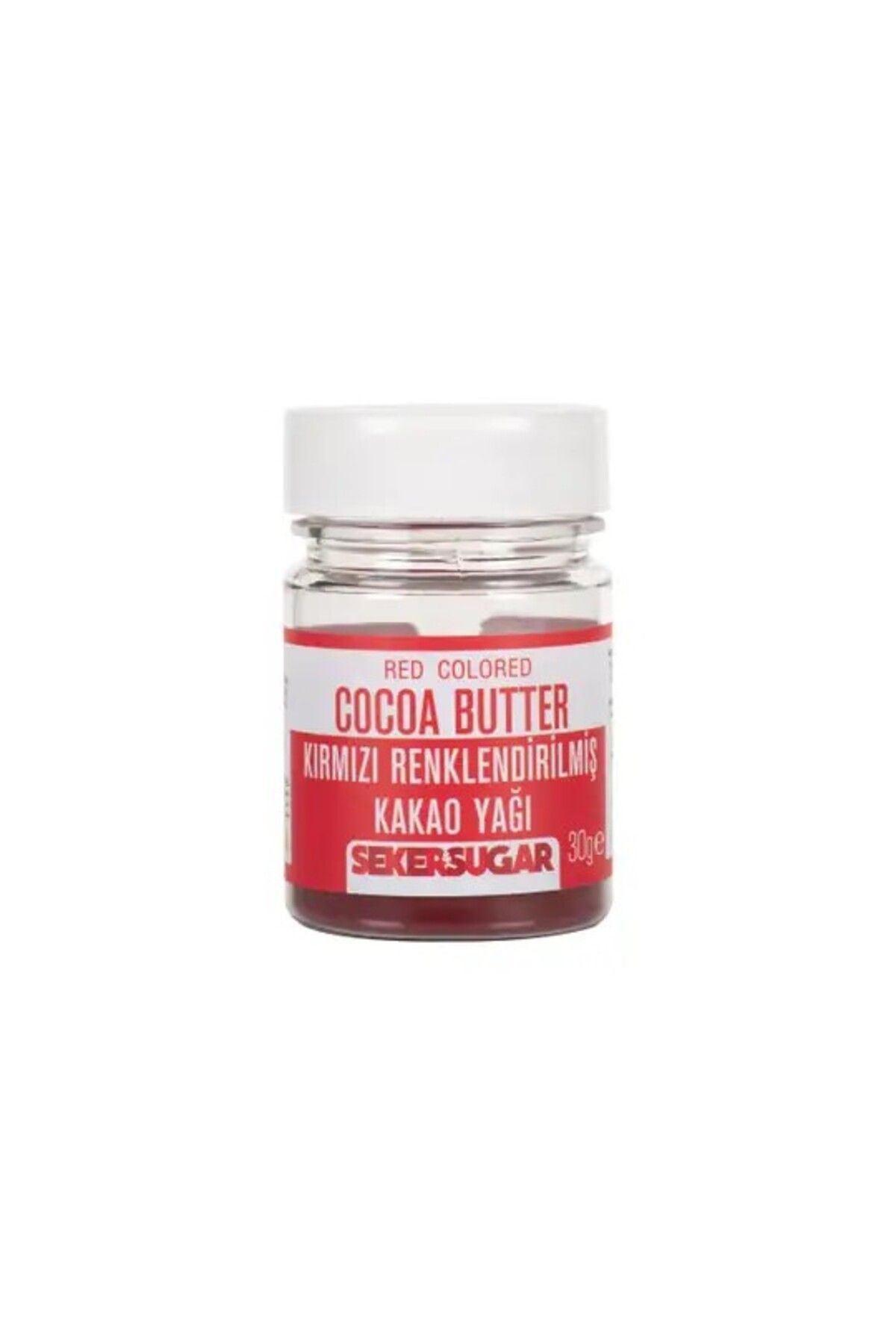 ŞEKER & SUGAR Renklendirilmiş Kakao Yağı 30 Gr