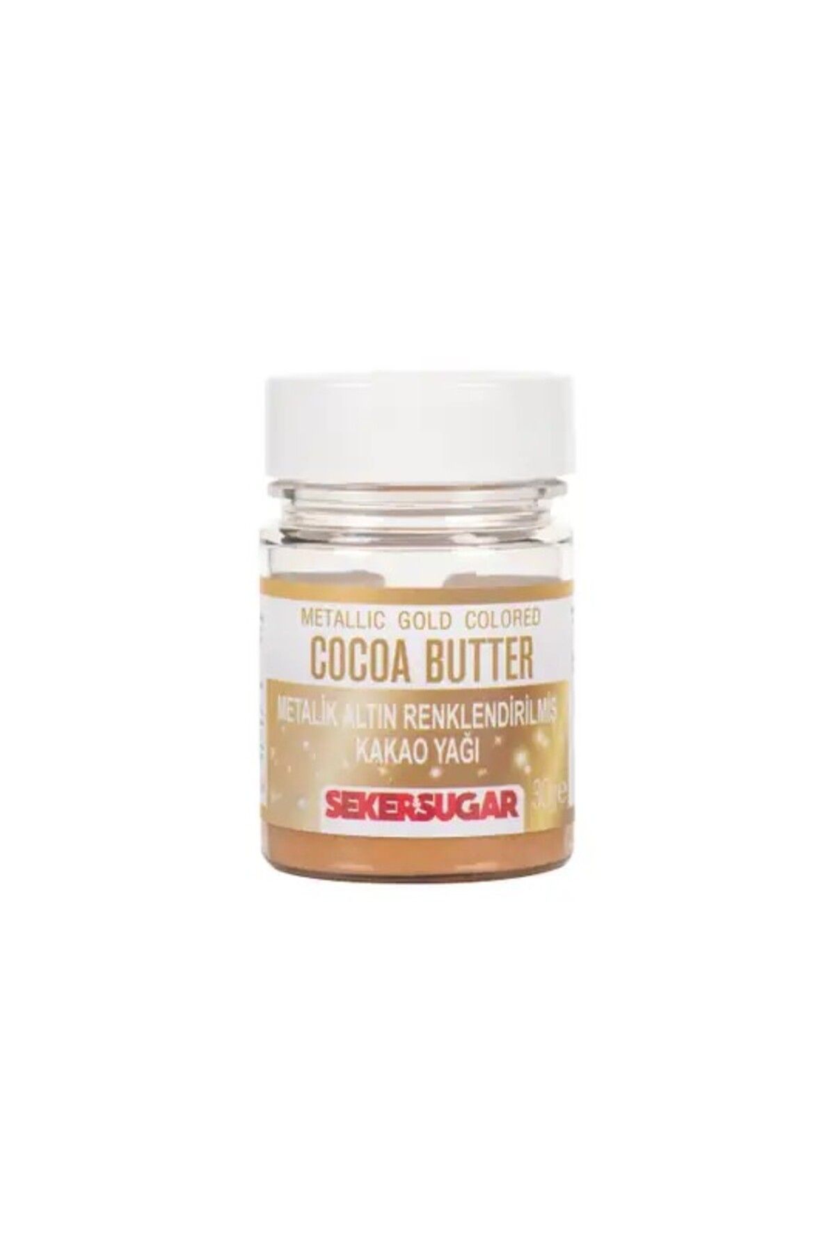 ŞEKER & SUGAR Renklendirilmiş Kakao Yağı 30 Gr