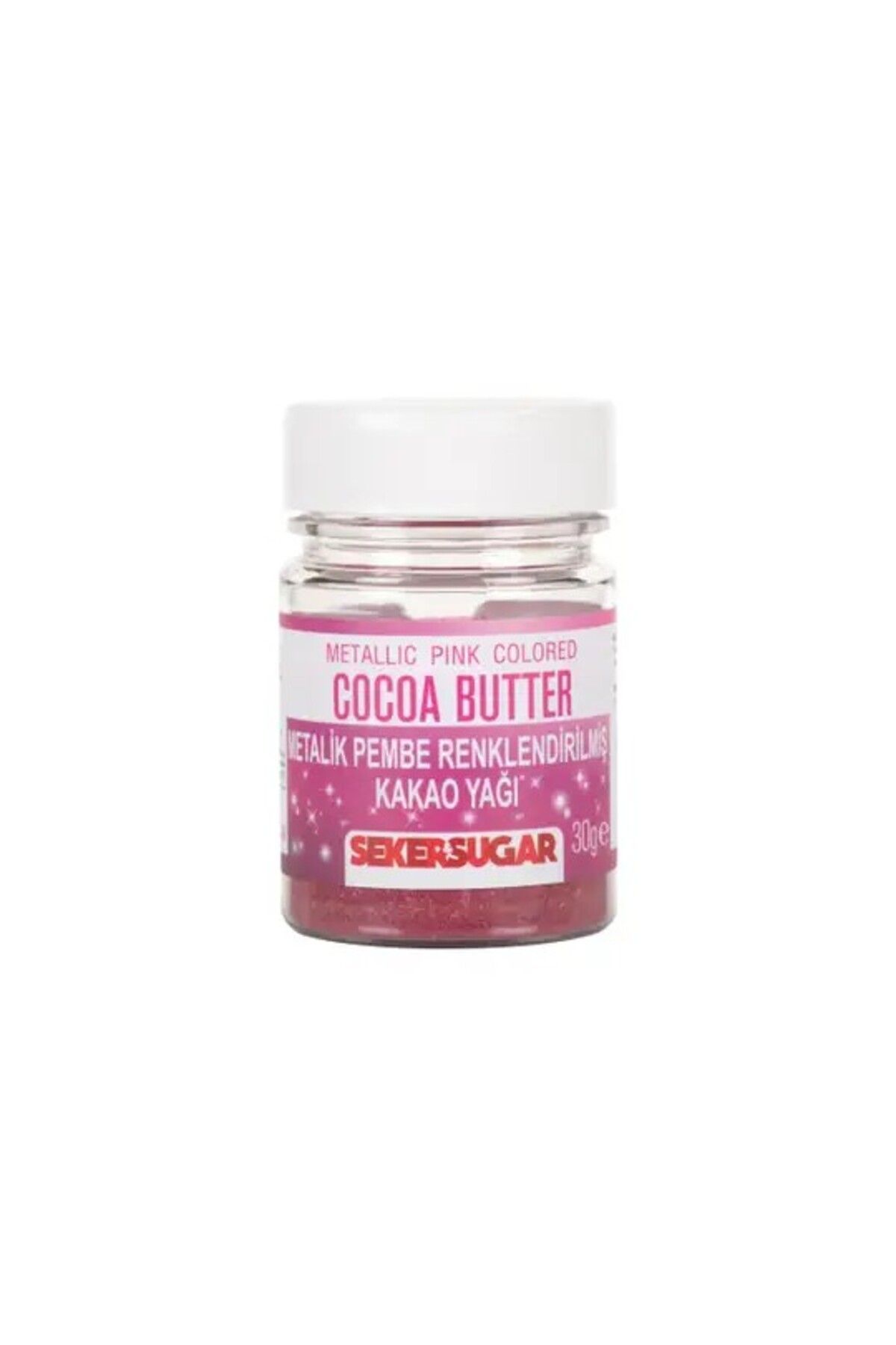 ŞEKER & SUGAR Renklendirilmiş Kakao Yağı 30 Gr