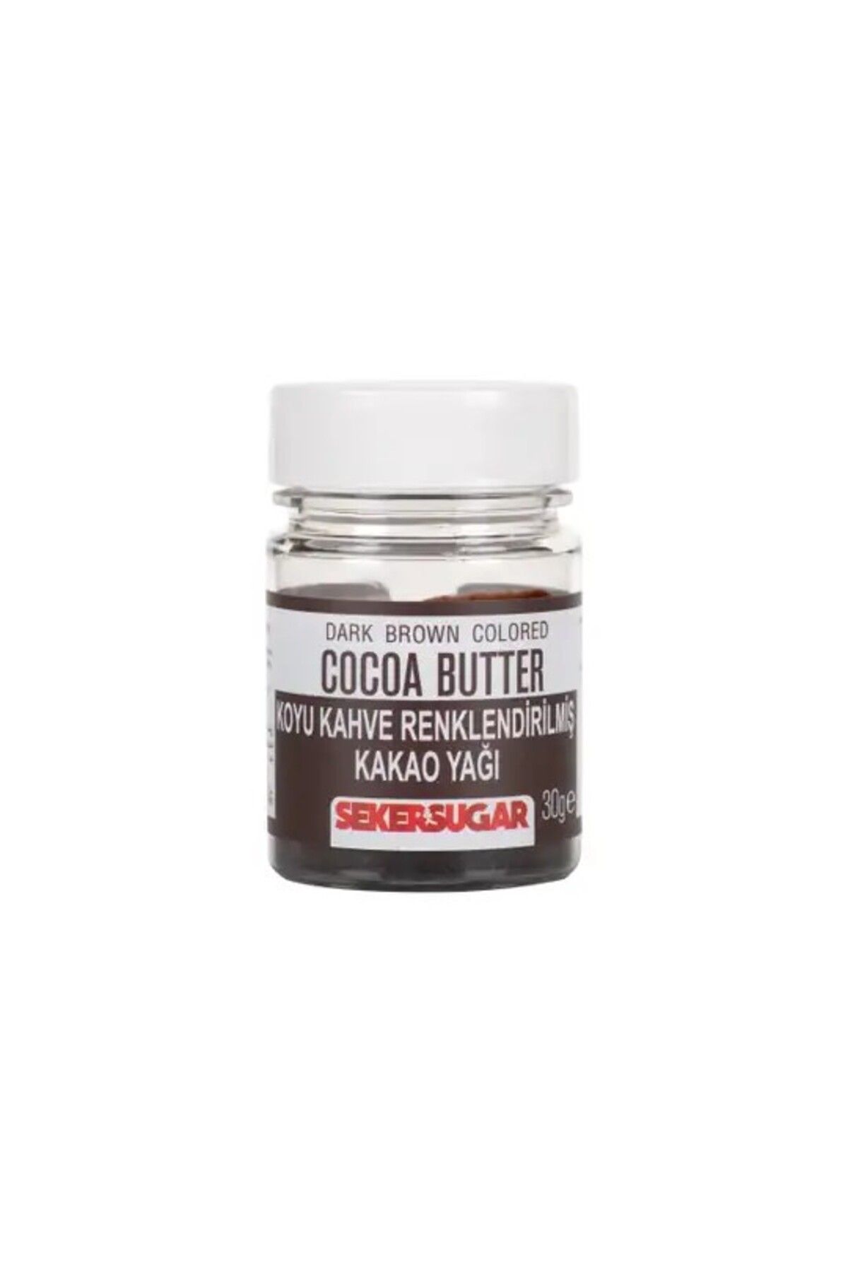 ŞEKER & SUGAR Renklendirilmiş Kakao Yağı 30 Gr