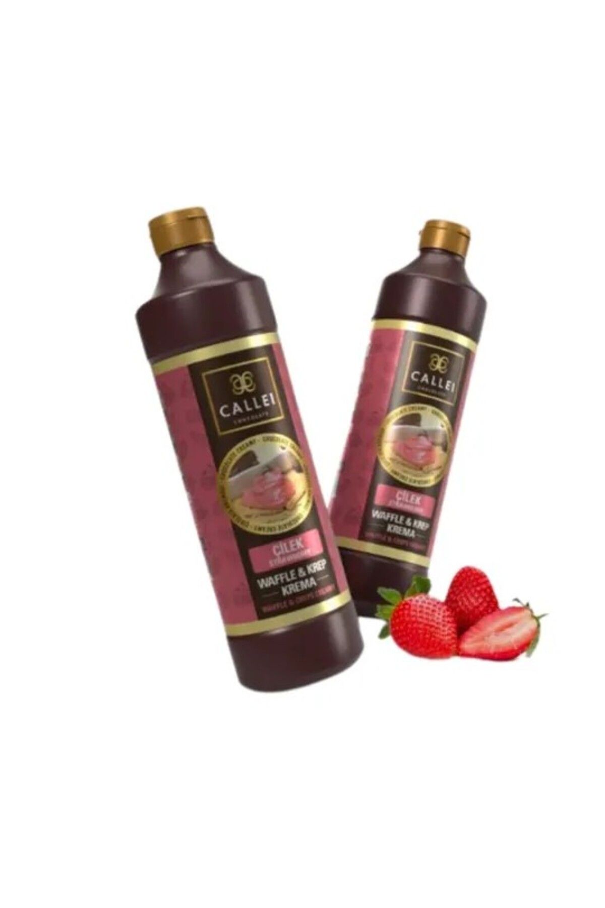 Callei Calleı Waffle Sos Çilek 1 Kg