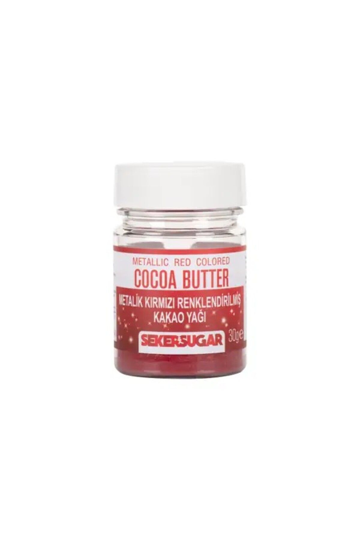 ŞEKER & SUGAR Renklendirilmiş Kakao Yağı 30 Gr