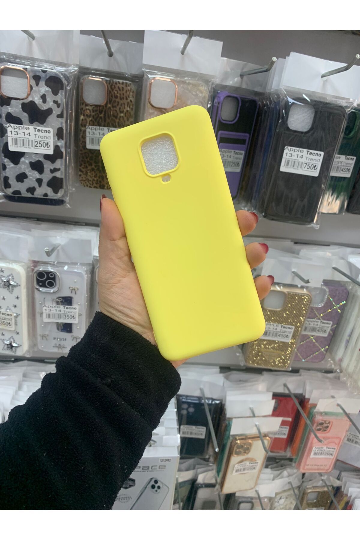 TECNOTREND Redmi Note 9 Pro/Note 9s Uyumlu mara lansman silikon kılıf