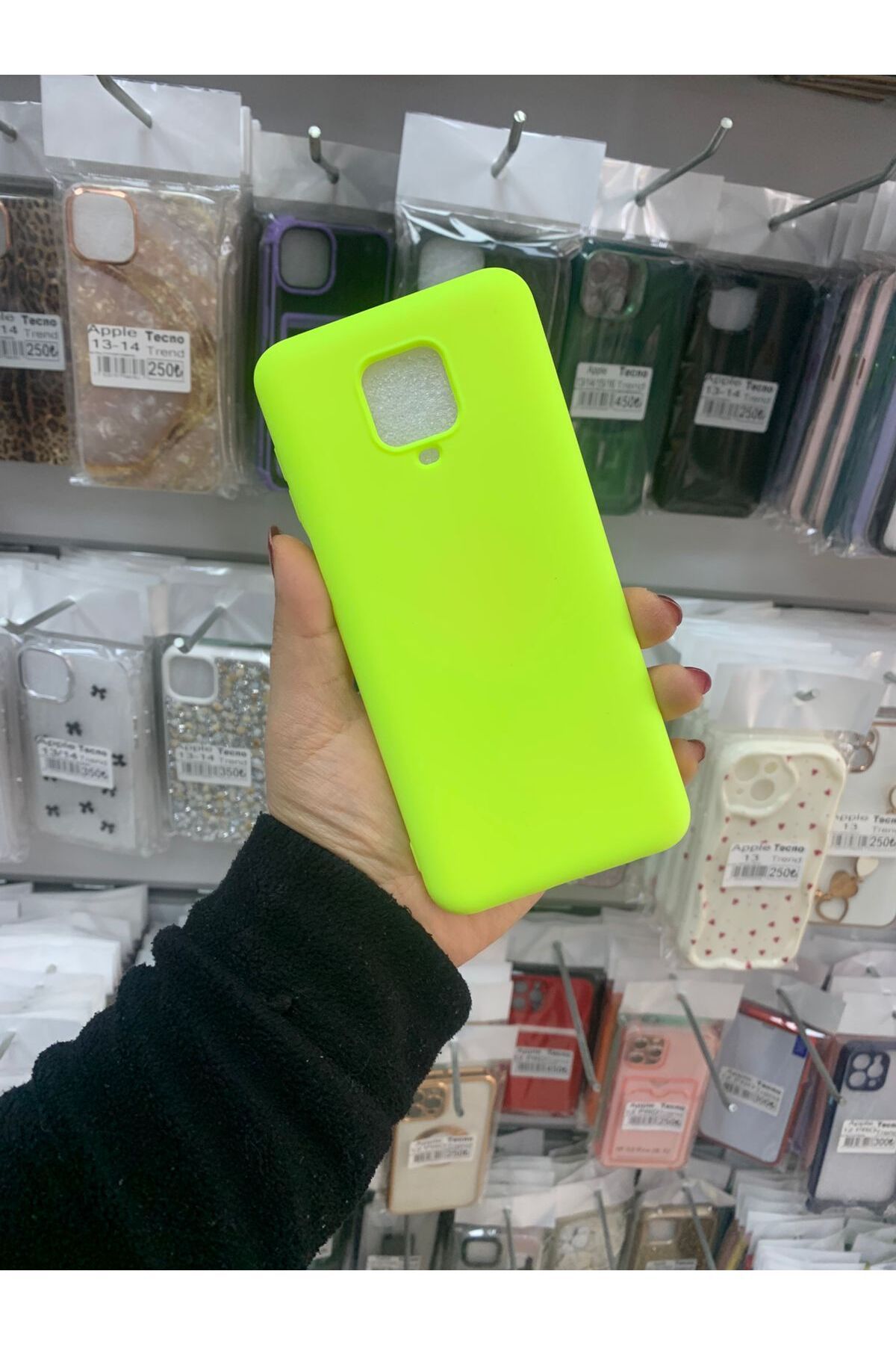 TECNOTREND Redmi Note 9 Pro/Note 9s Uyumlu mara lansman silikon kılıf