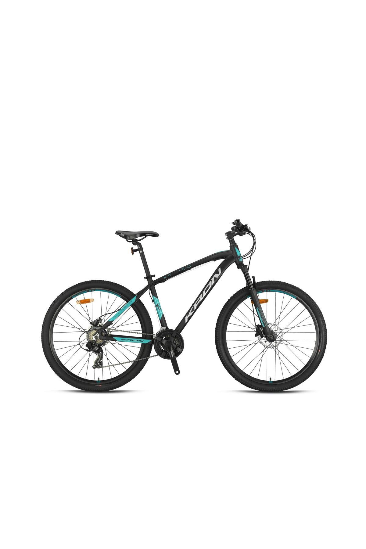 Kron XC 100 - 29 MTB - 19' - 21 Vites - H.DISC - Mat Siyah-Gri/Turkuaz
