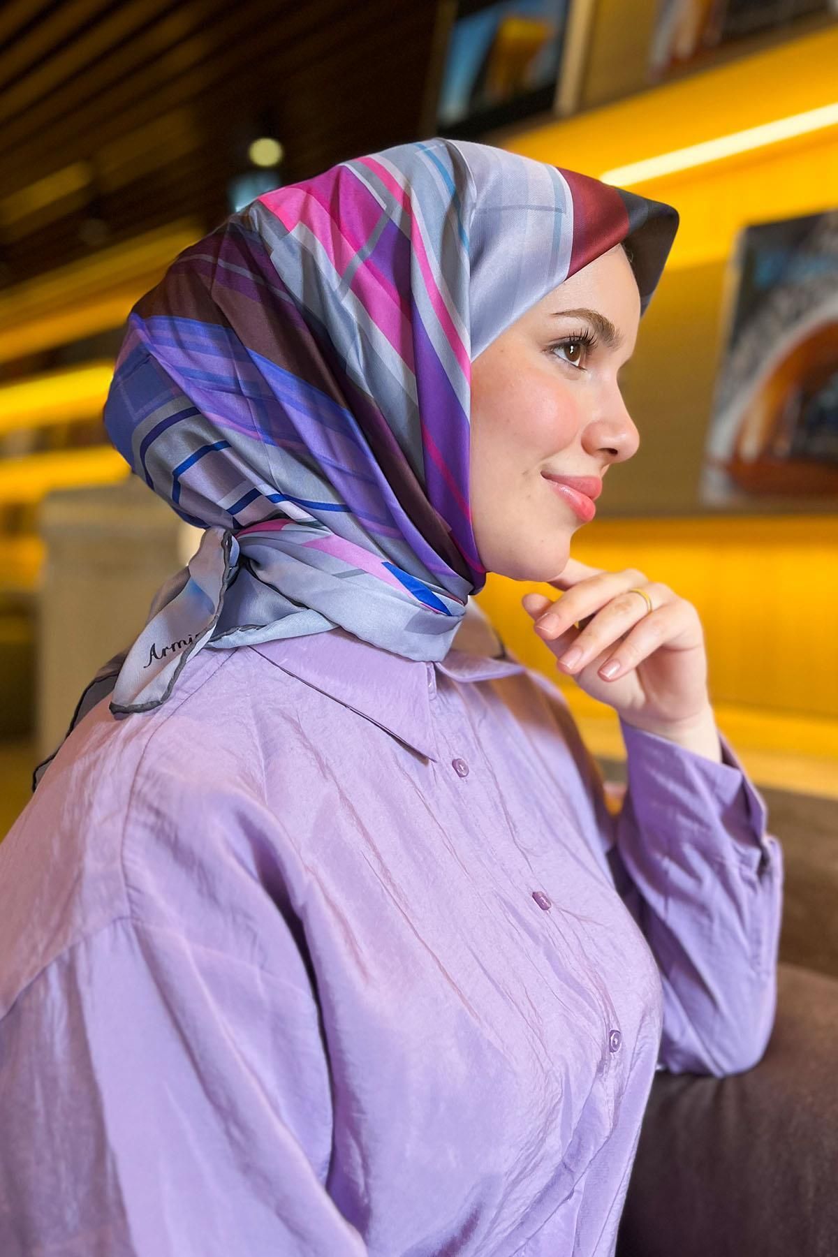 Armine Life Vual Eşarp - İnce Yazlık Kumaş - 3212L-06