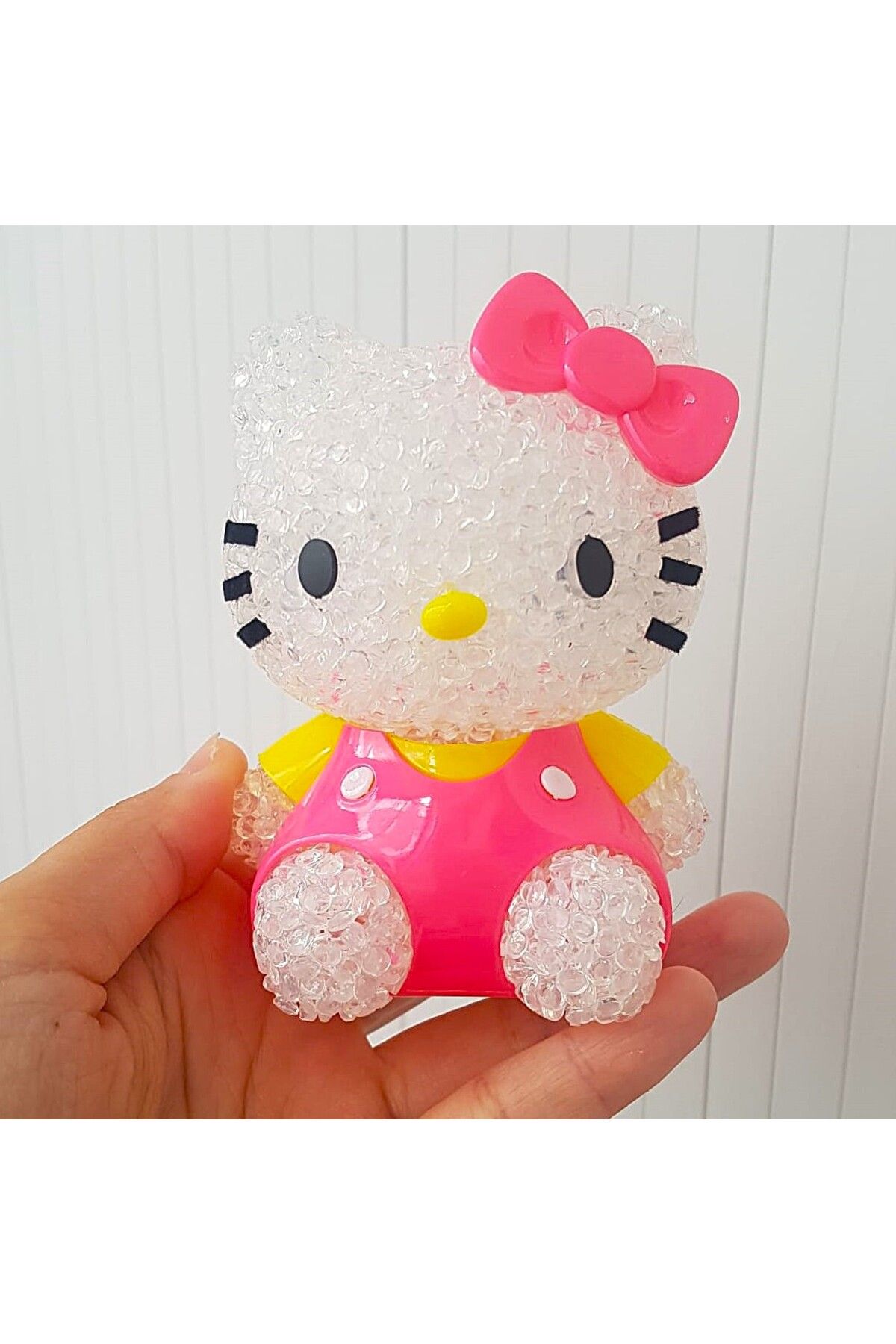 Livava Hello Kitty Gece Lambası Renk Değiştiren, Pembe, 10x7-sürpriz Hediyeli