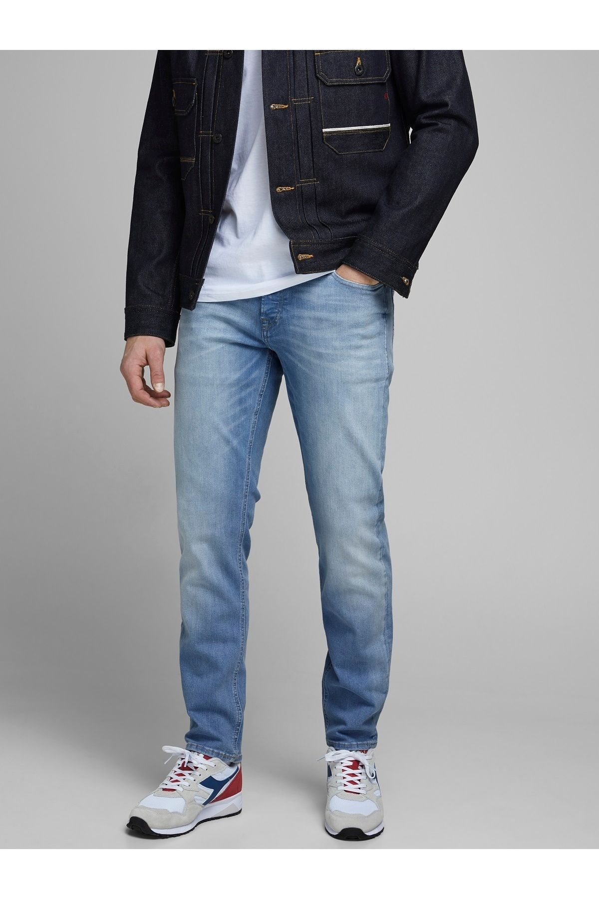Jack & Jones JACK JONES Clark Model Erkek Rahat Kesim Kot Pantolon 12173962